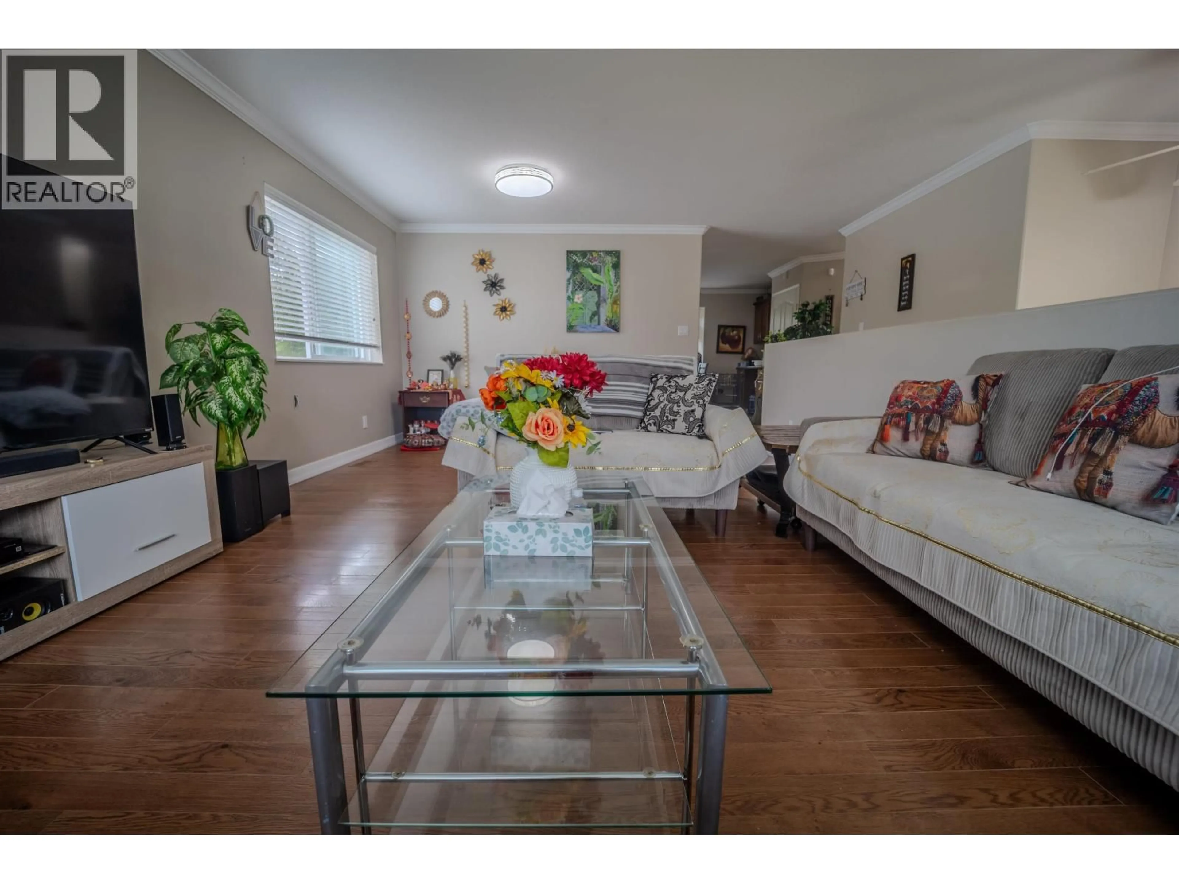 Living room with furniture, wood/laminate floor for 3524 CORY DRIVE, Terrace British Columbia V8G5R3