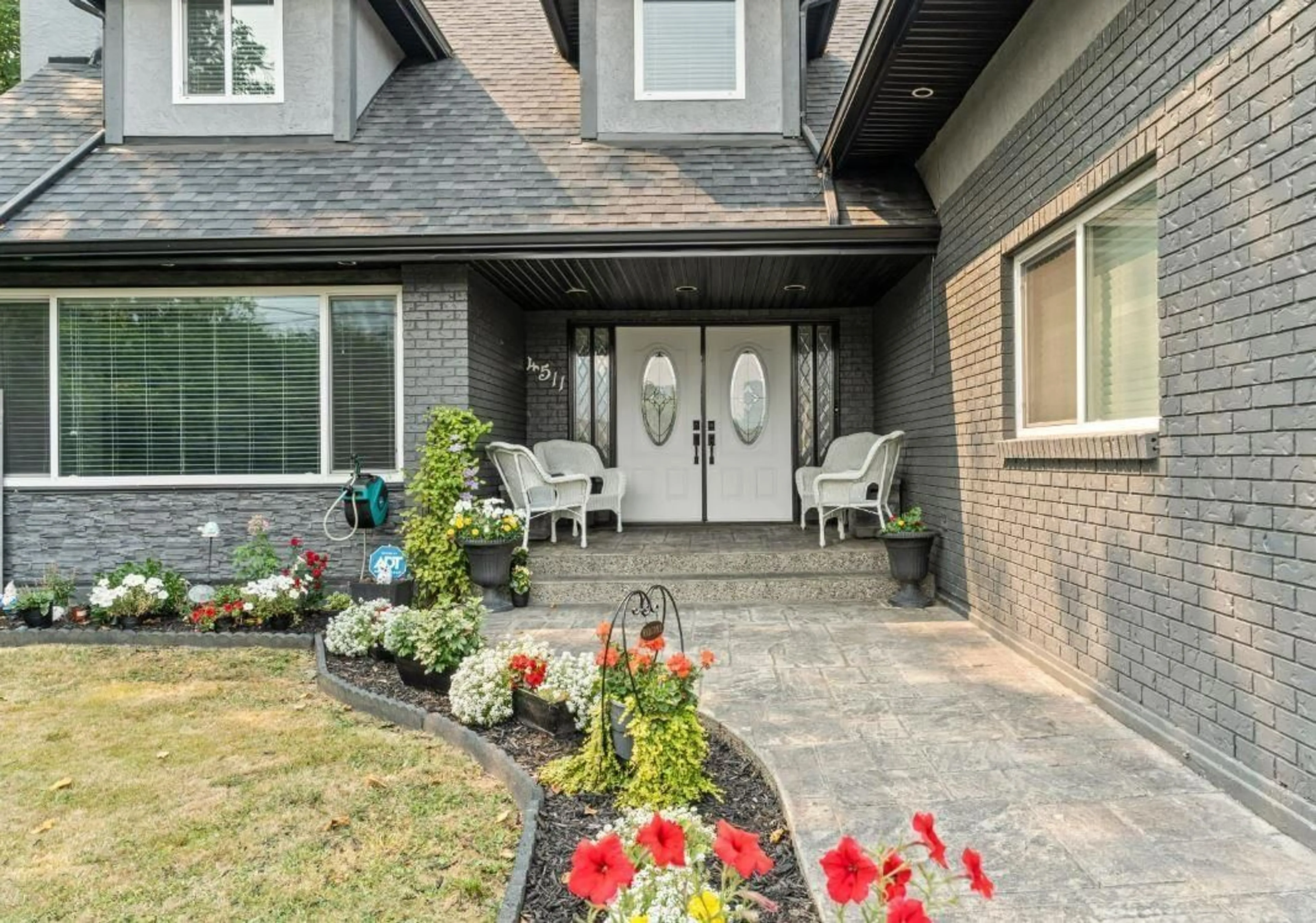 Home with brick exterior material, street for 4511 NO 3 ROAD, Yarrow British Columbia V2R5E8