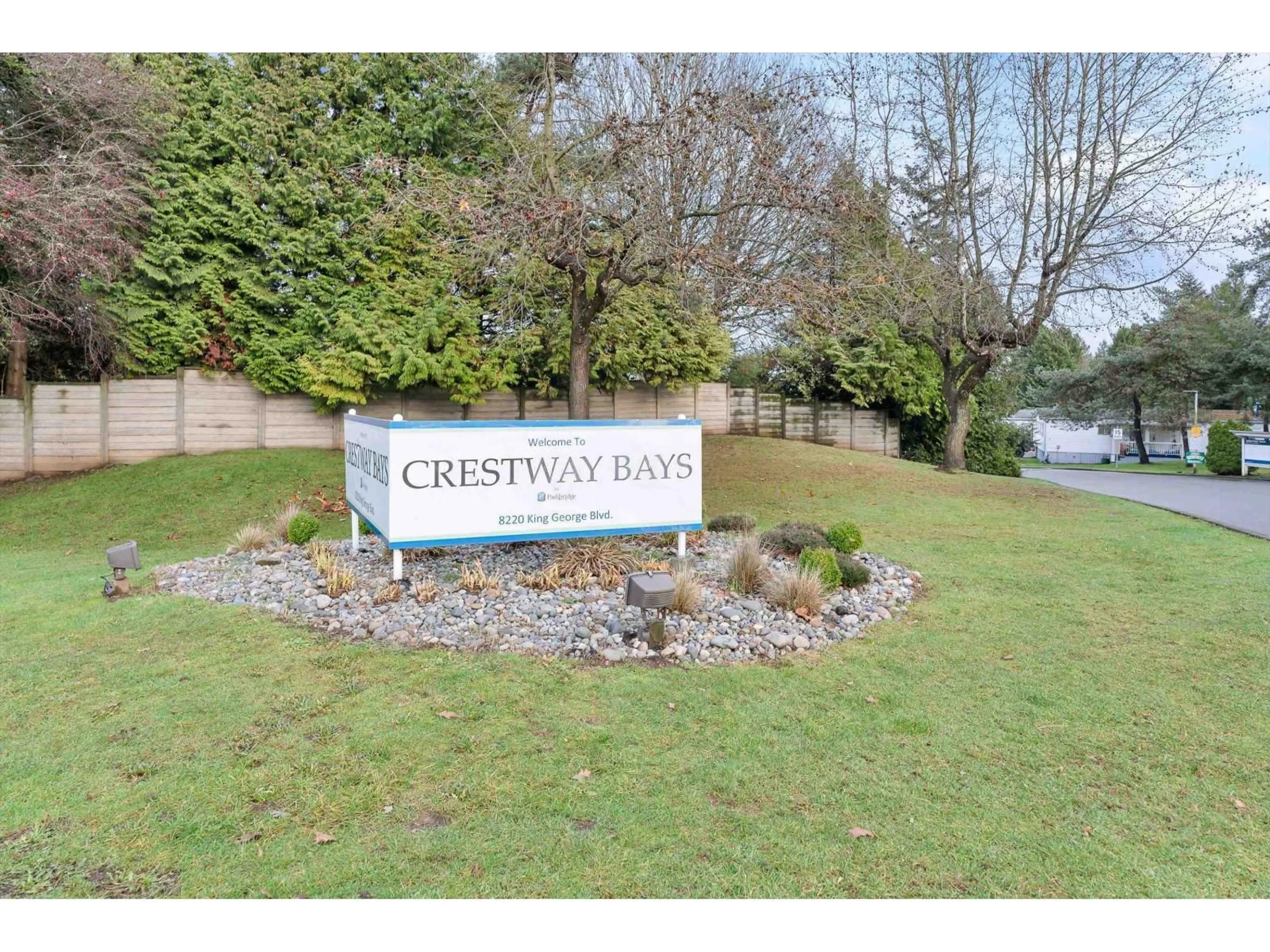 A pic from outside/outdoor area/front of a property/back of a property/a pic from drone, water/lake/river/ocean view for 28 - 8220 KING GEORGE BOULEVARD, Surrey British Columbia V3W5C2