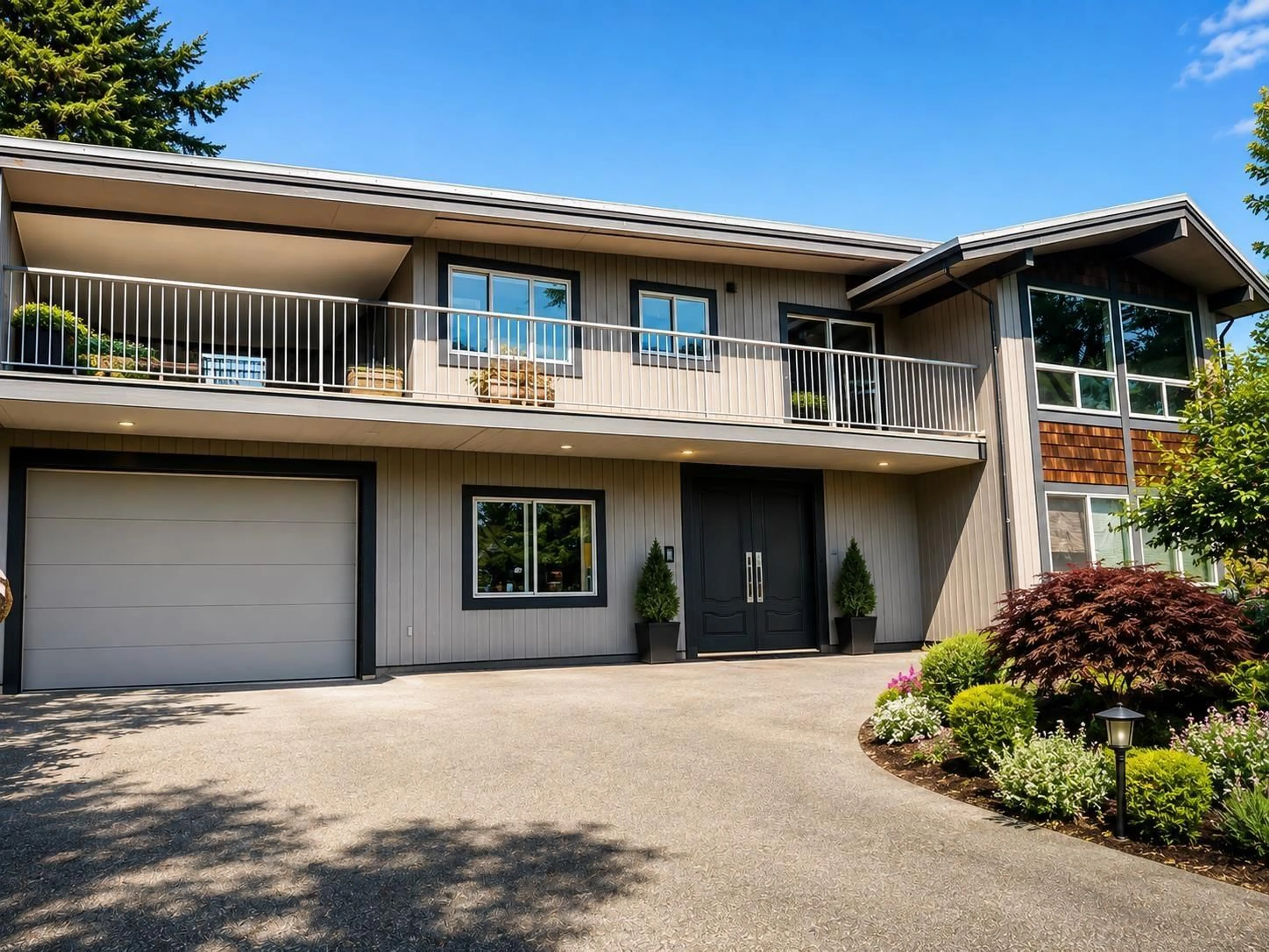 Home with vinyl exterior material, street for 7419 COLUMBIA STREET, Mission British Columbia V2V4B9
