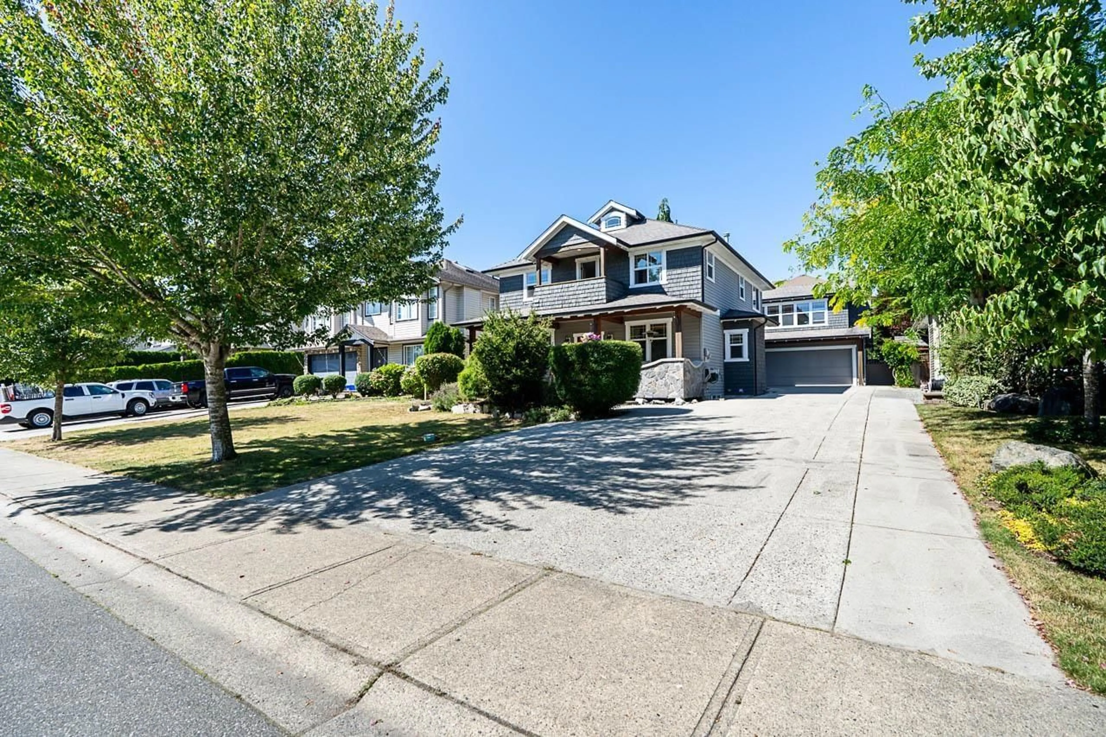 Home with vinyl exterior material, street for 26865 25A AVENUE, Langley British Columbia V4W4A2