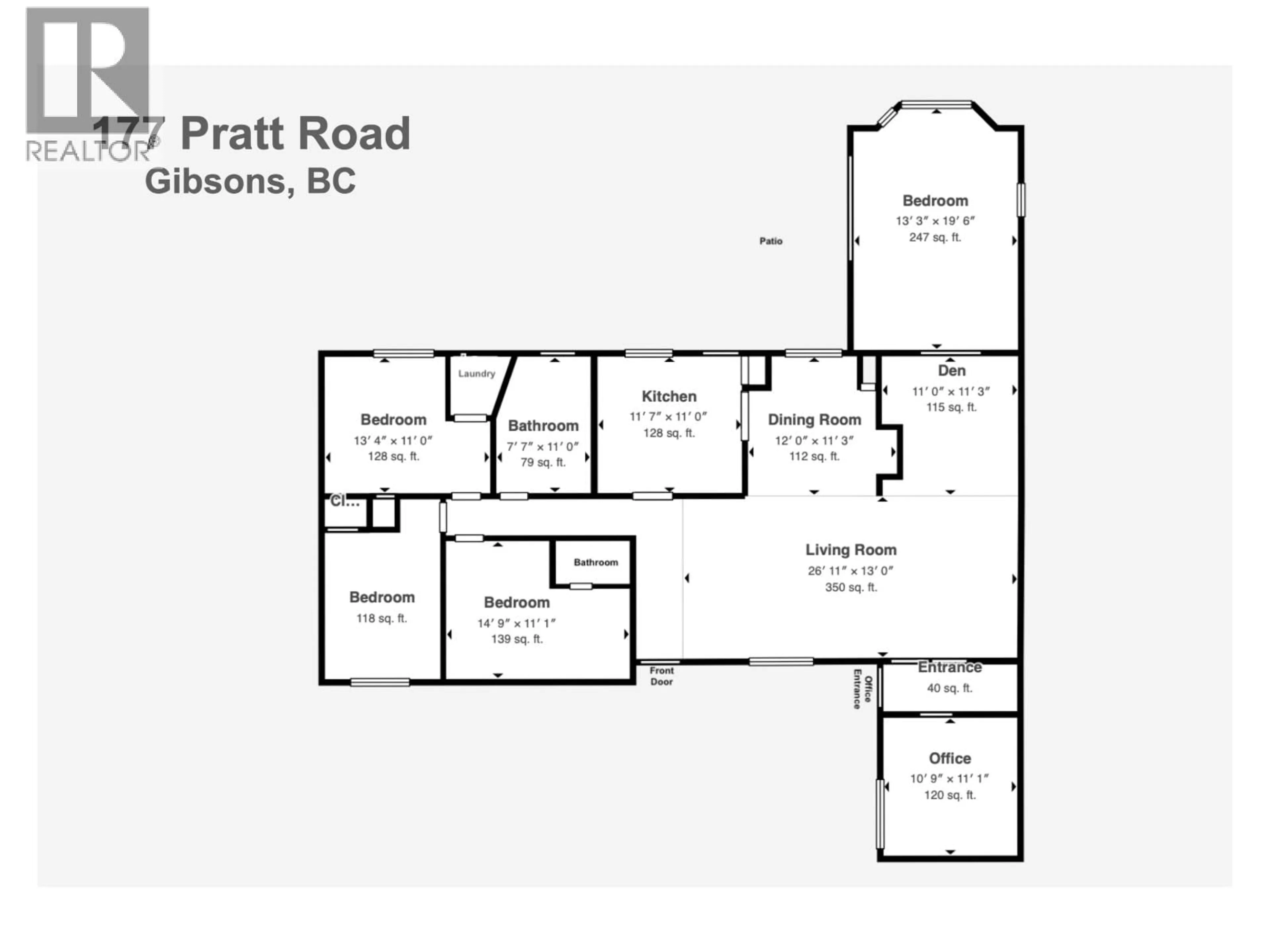 Floor plan for 177 PRATT ROAD, Gibsons British Columbia V0N1V3