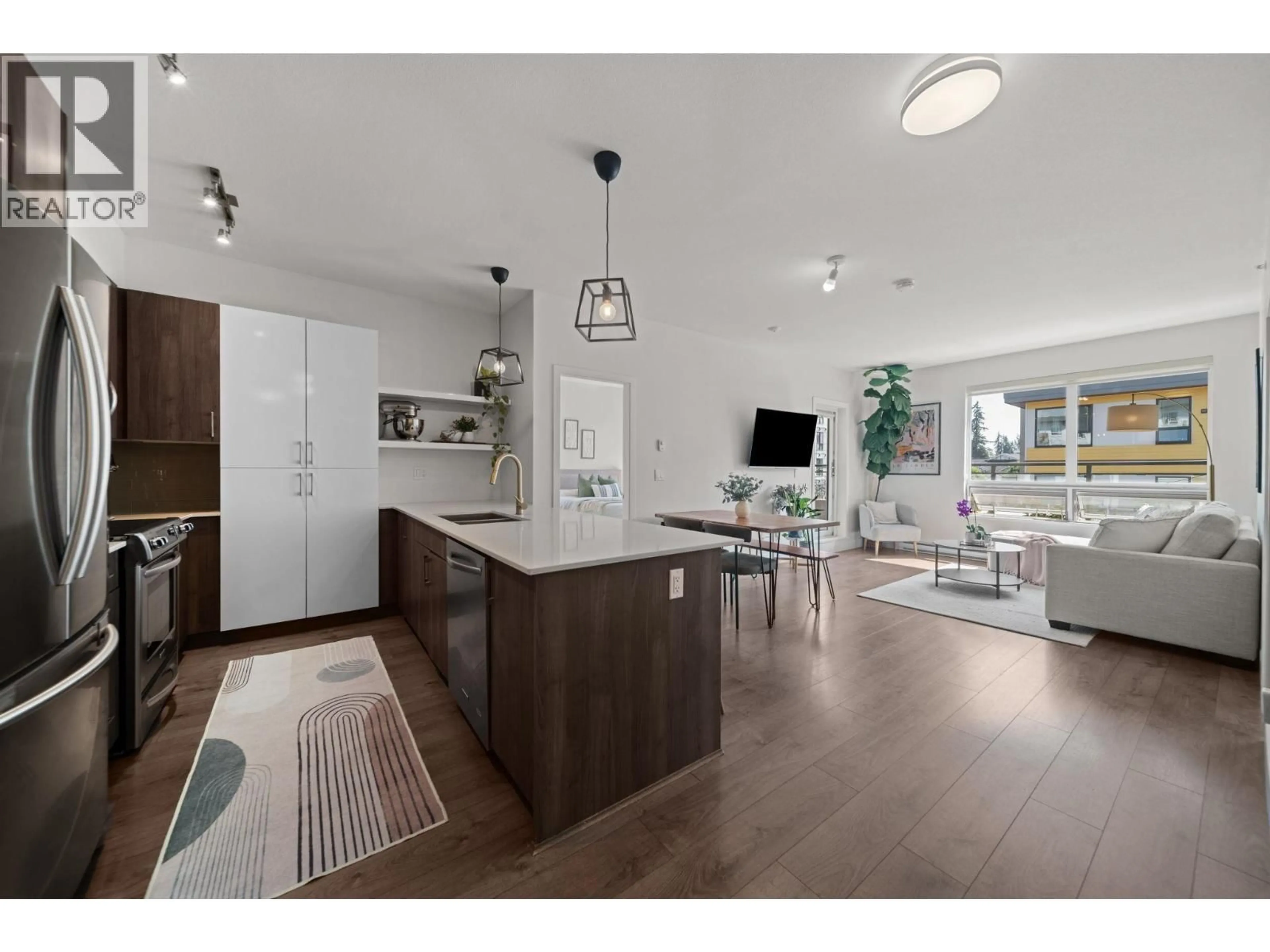 Open concept kitchen, unknown for 405 - 630 COMO LAKE AVENUE, Coquitlam British Columbia V3J0E4