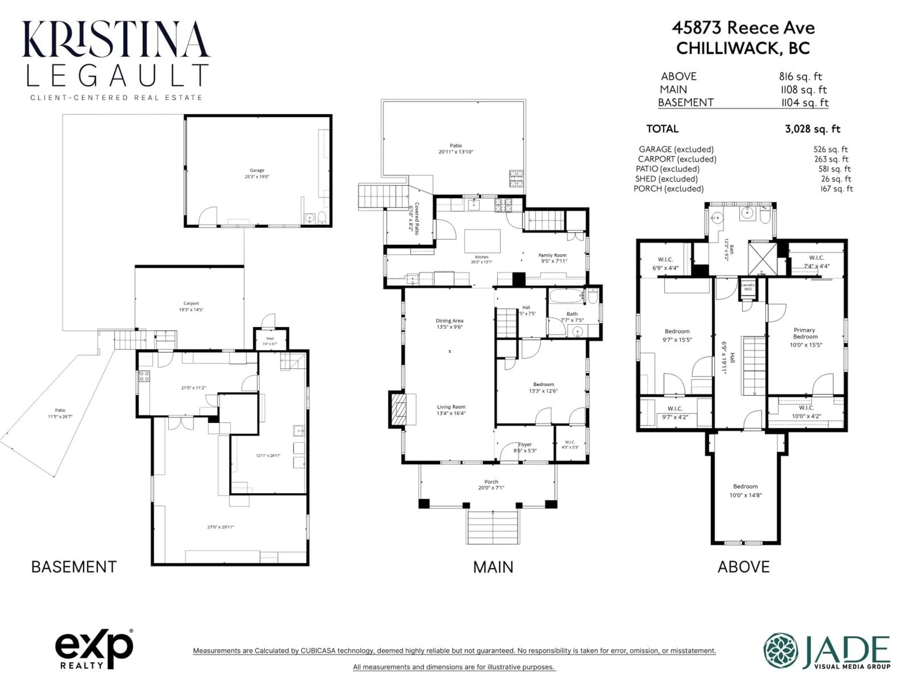 Floor plan for 45873 REECE AVENUE, Chilliwack British Columbia V2P2Z3