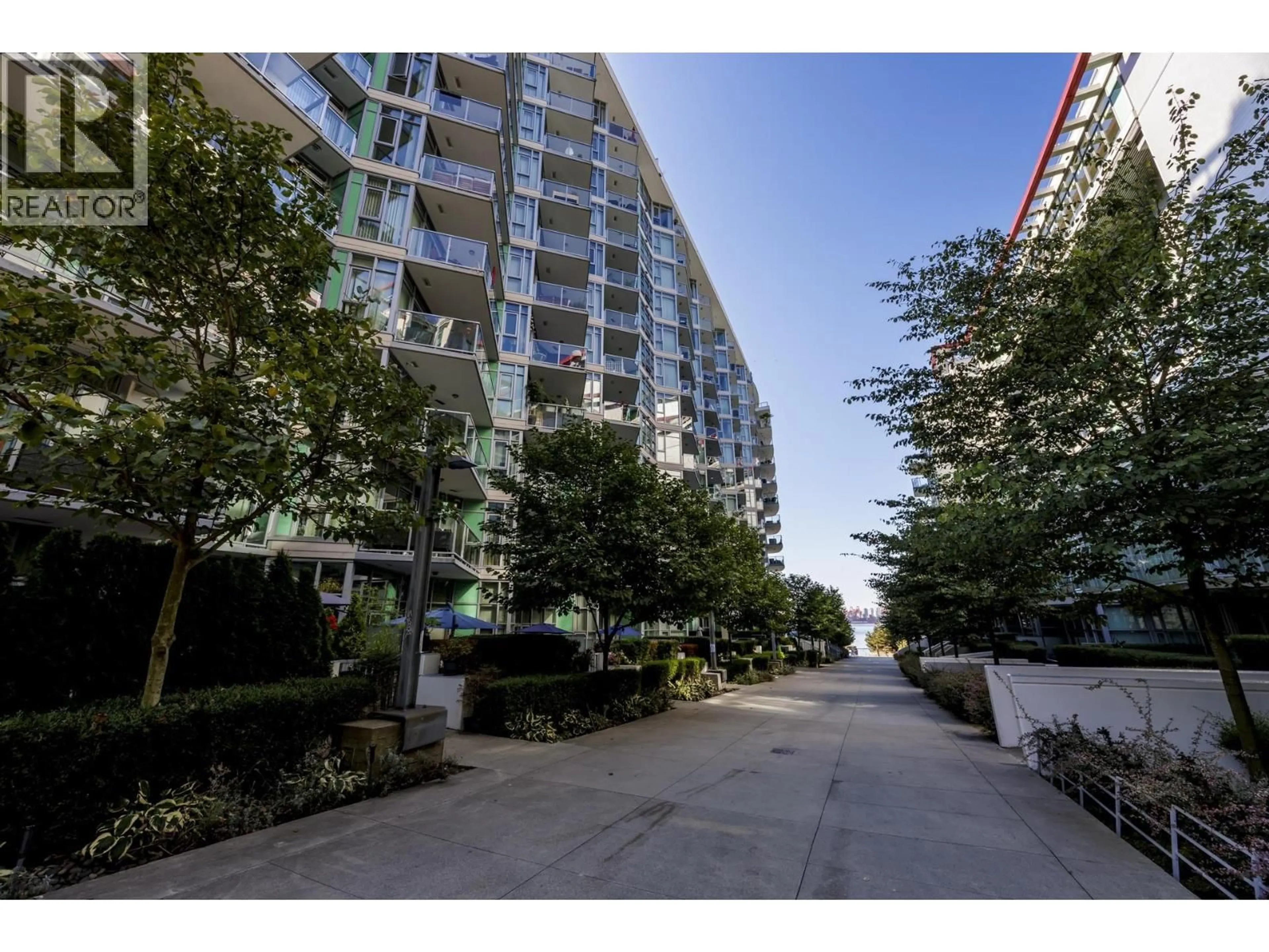Patio, street for 303 - 199 VICTORY SHIP WAY, North Vancouver British Columbia V7L0E2
