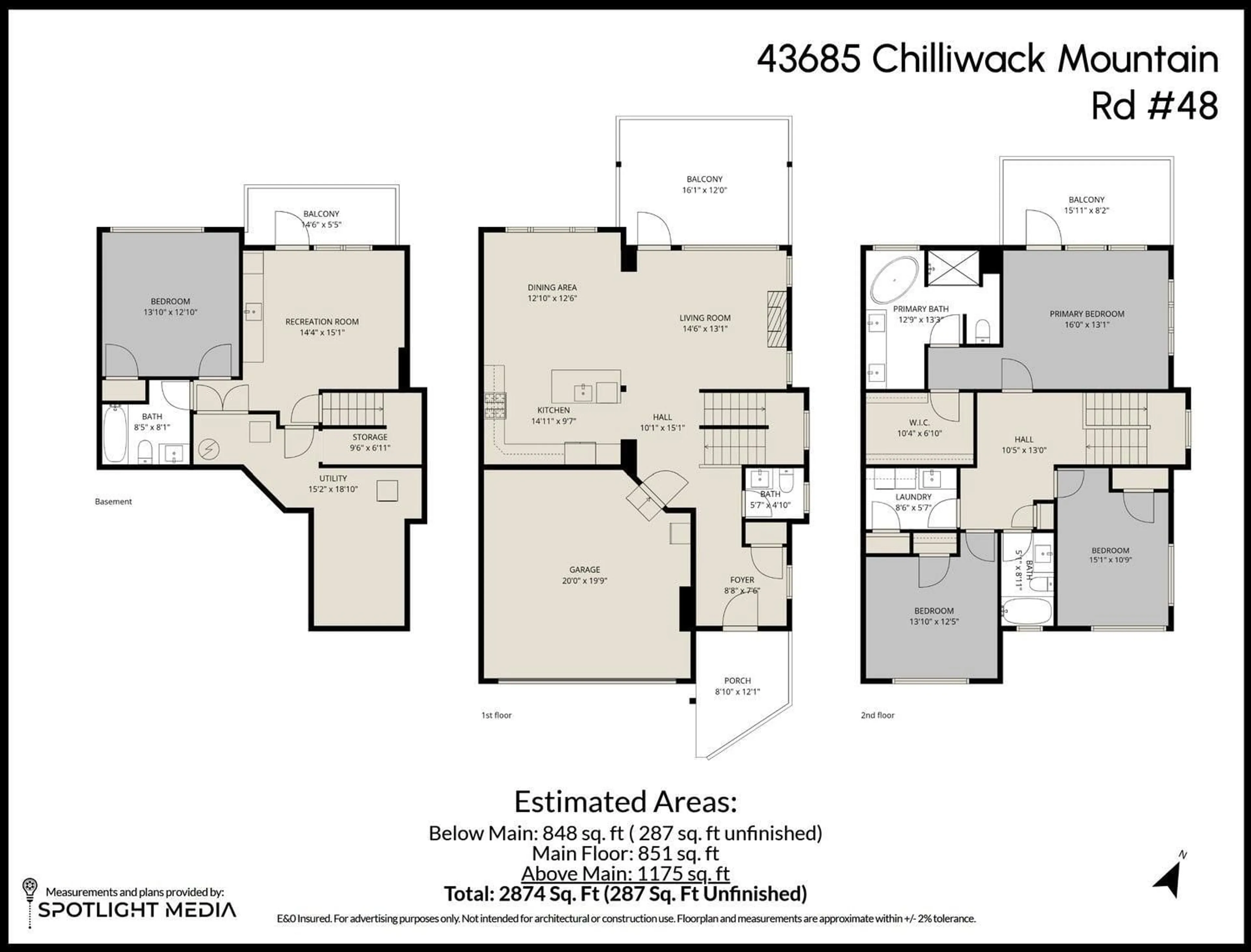 Floor plan for 48 - 43685 CHILLIWACK MOUNTAIN ROAD, Chilliwack British Columbia V2R0X5