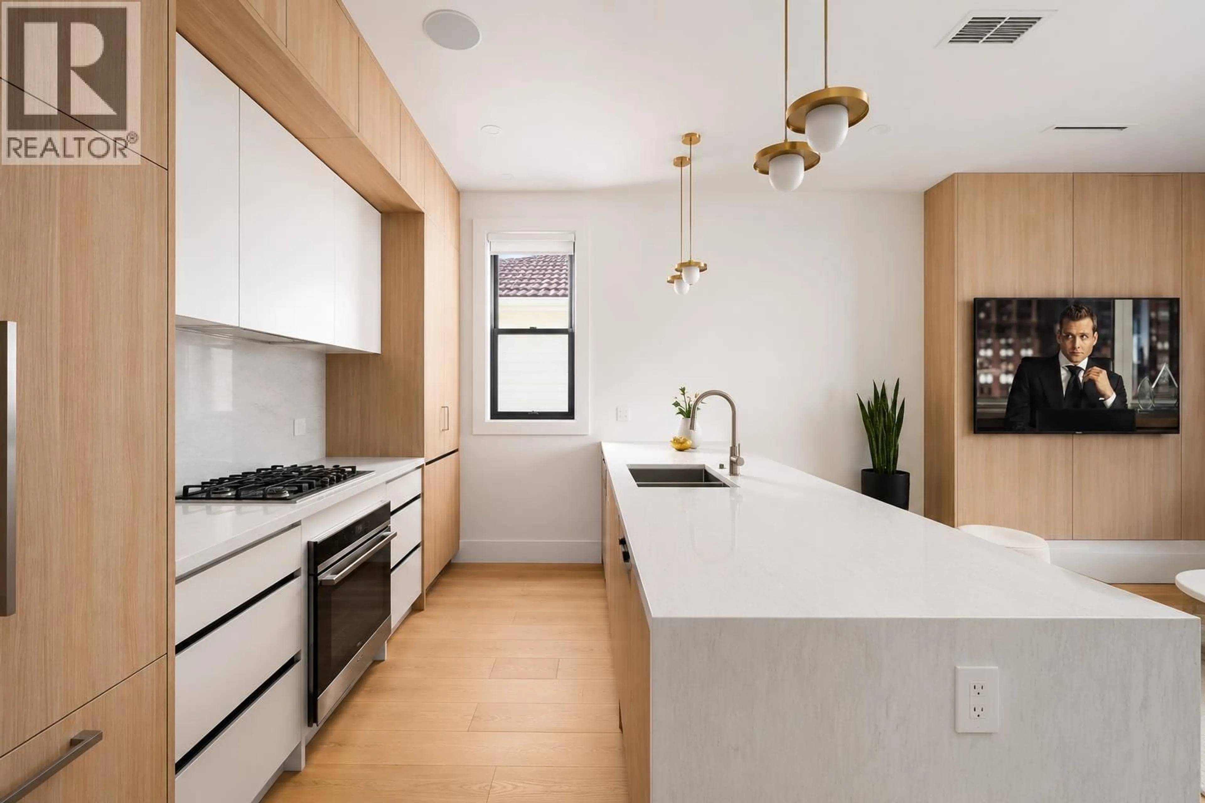 Contemporary kitchen, unknown for 1 - 4828 ALBERT STREET, Burnaby British Columbia V5C2H3