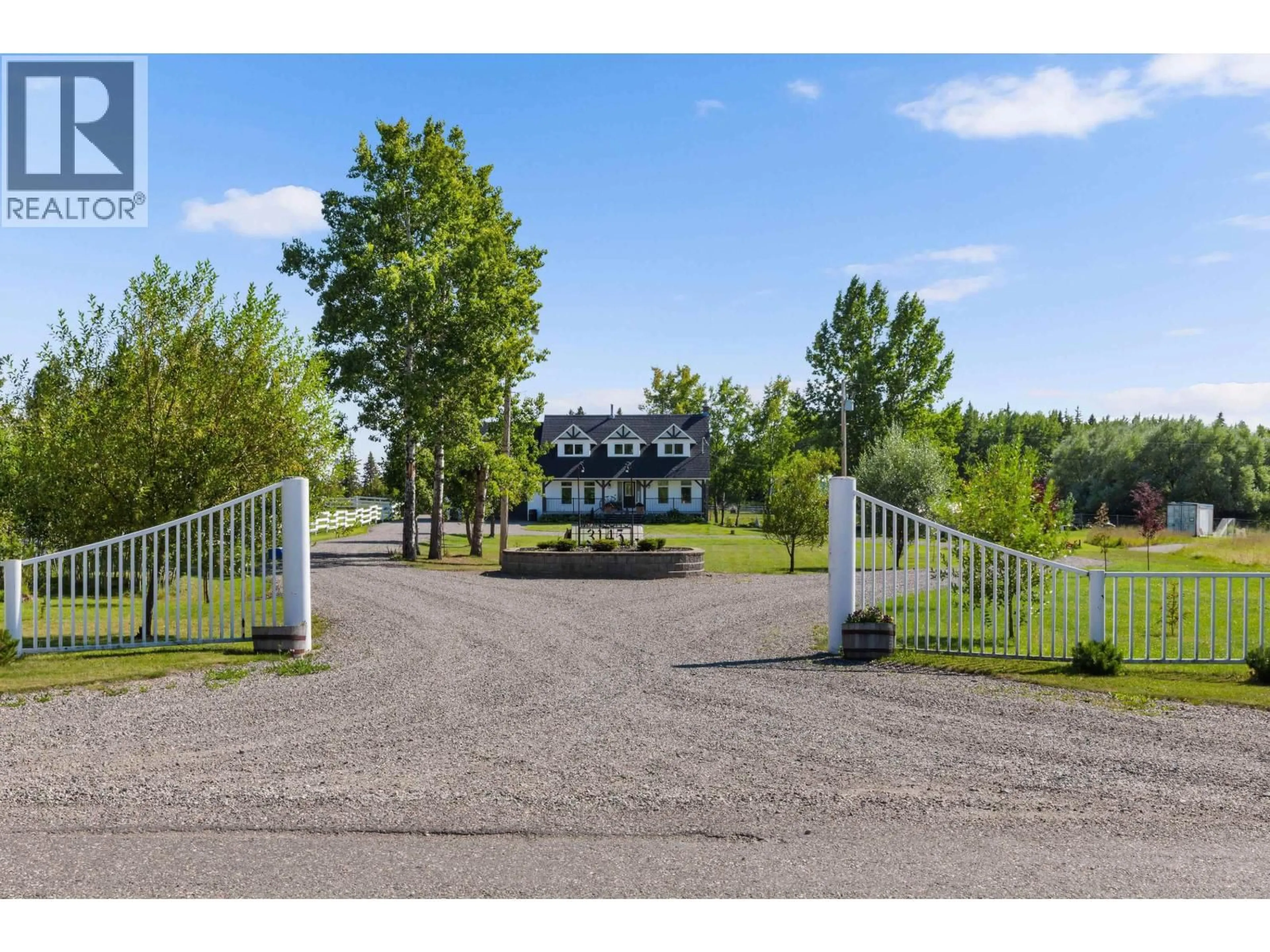 A pic from outside/outdoor area/front of a property/back of a property/a pic from drone, unknown for 3145 FRASER ROAD, Prince George British Columbia V2N6E6