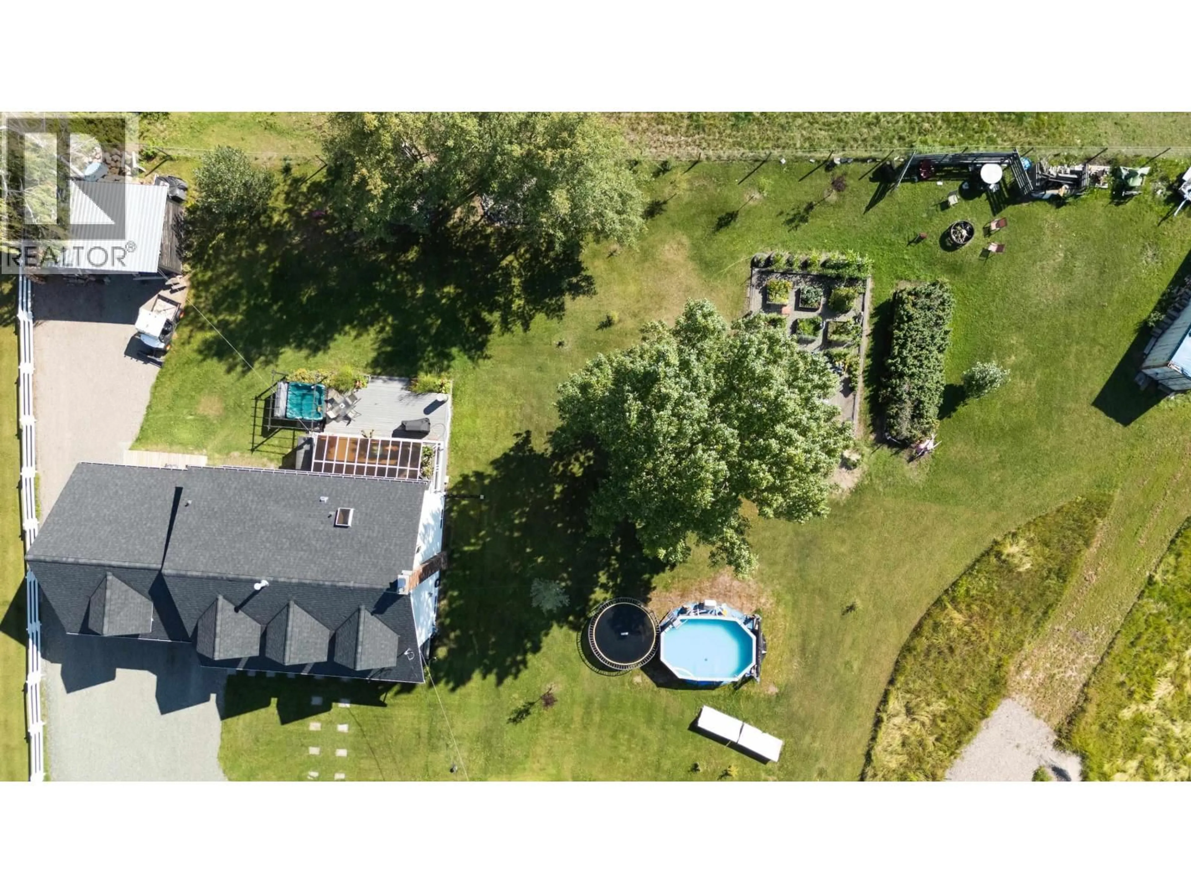 A pic from outside/outdoor area/front of a property/back of a property/a pic from drone, water/lake/river/ocean view for 3145 FRASER ROAD, Prince George British Columbia V2N6E6