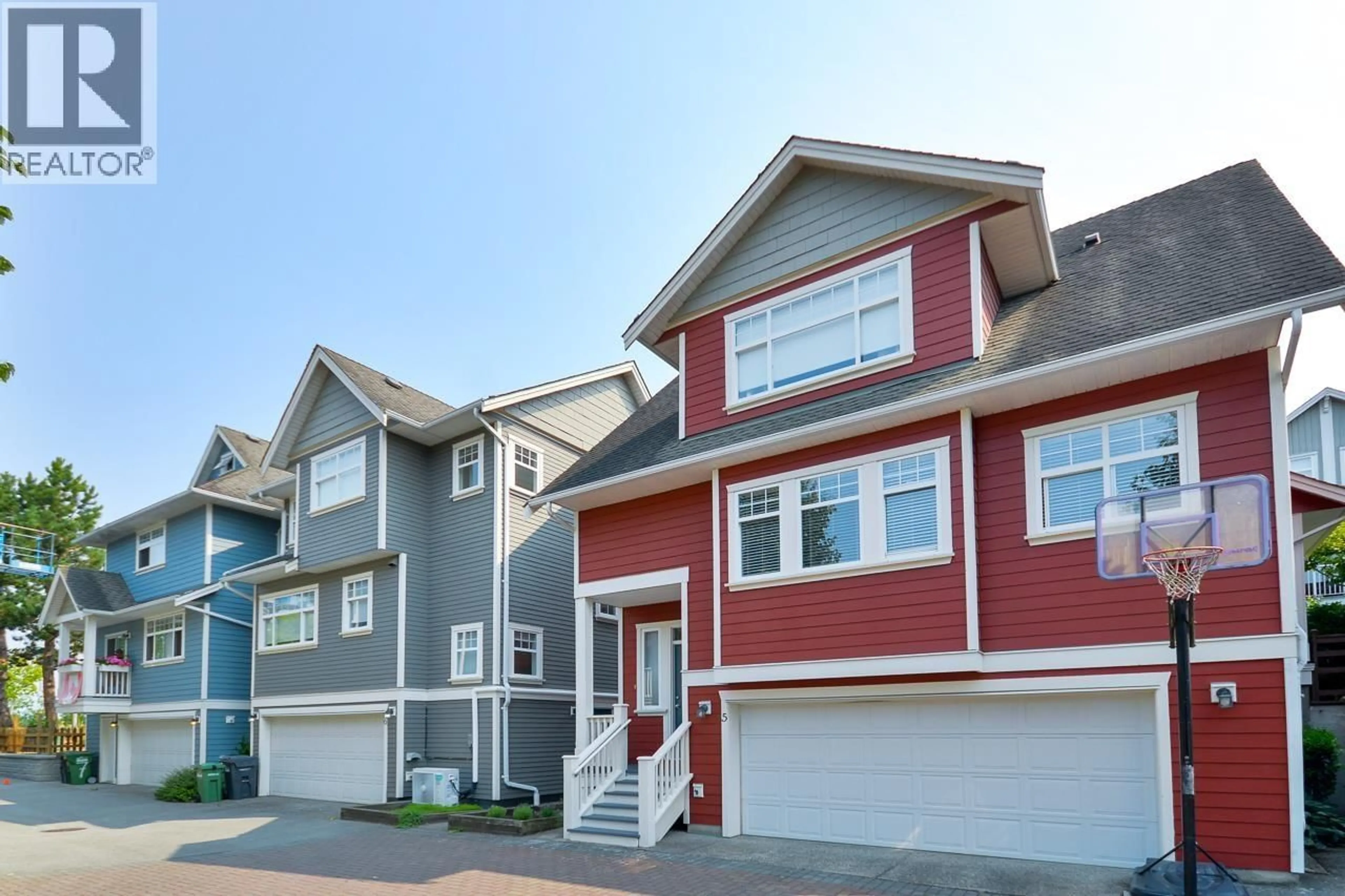 Home with vinyl exterior material, street for 5 - 13160 PRINCESS STREET, Richmond British Columbia V7E3S2