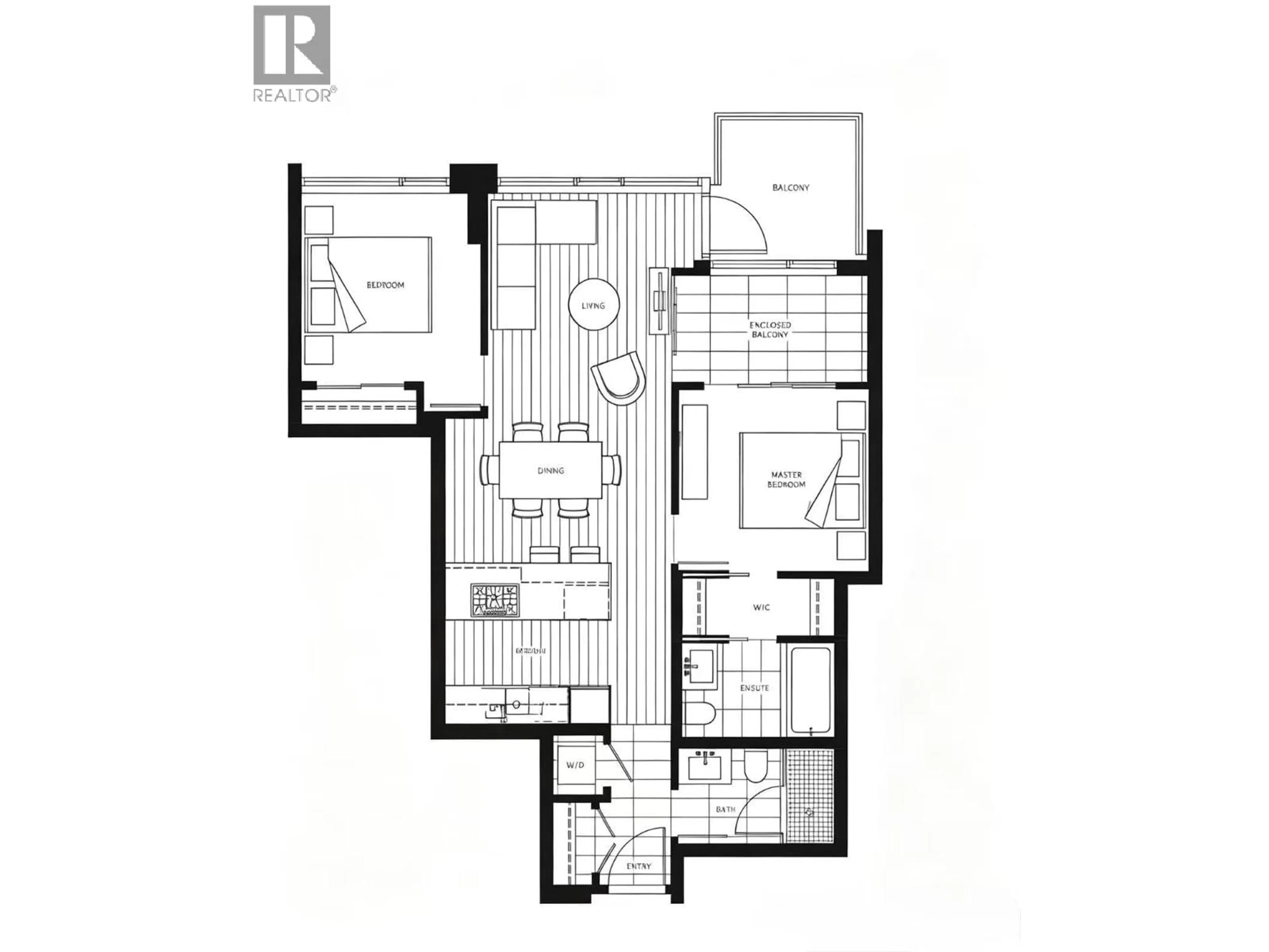 Floor plan for 1703 - 3355 BINNING ROAD, Vancouver British Columbia V6S0J1