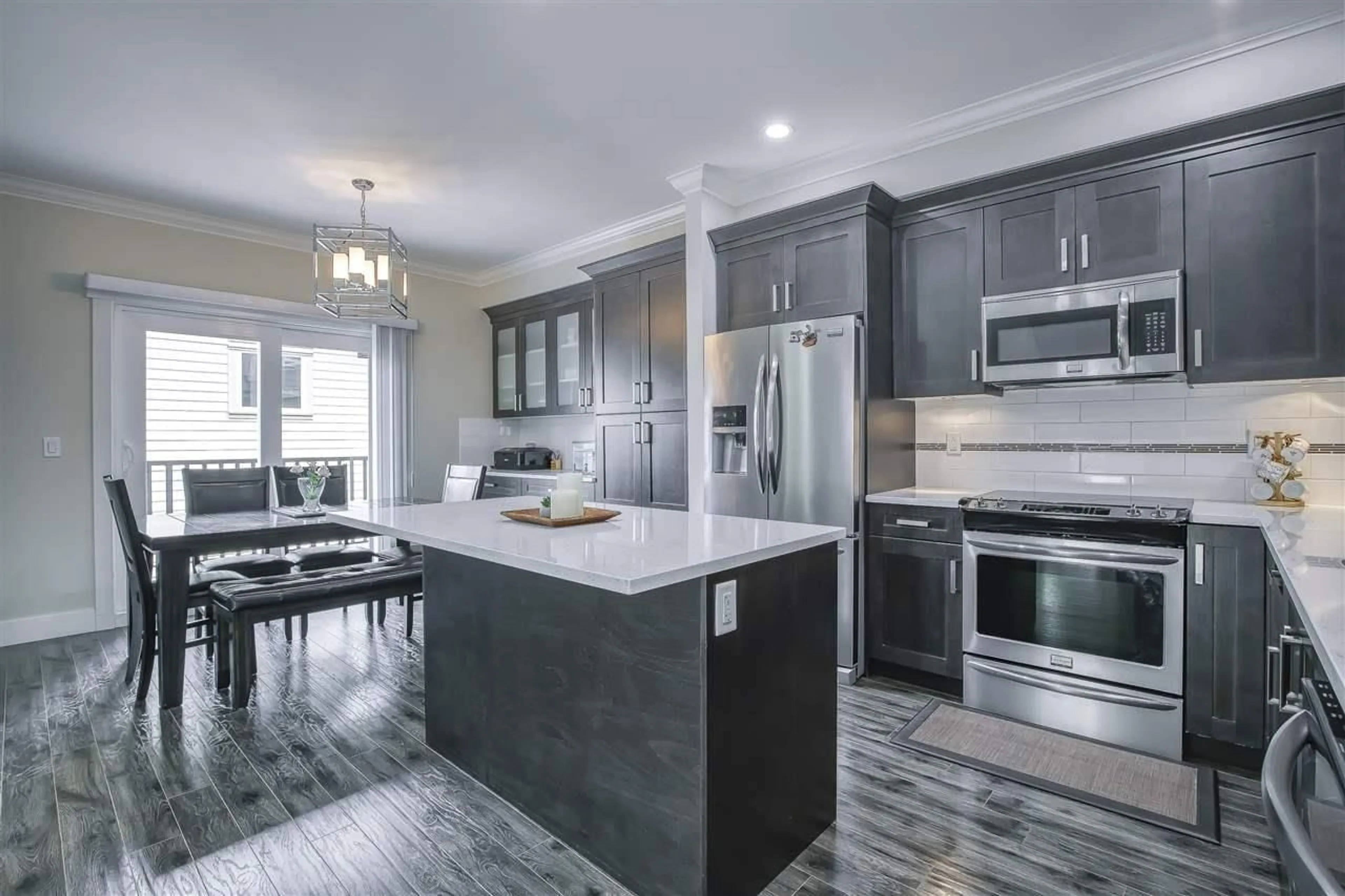 Open concept kitchen, ceramic/tile floor for 48 - 5957 152 STREET, Surrey British Columbia V3S3K4