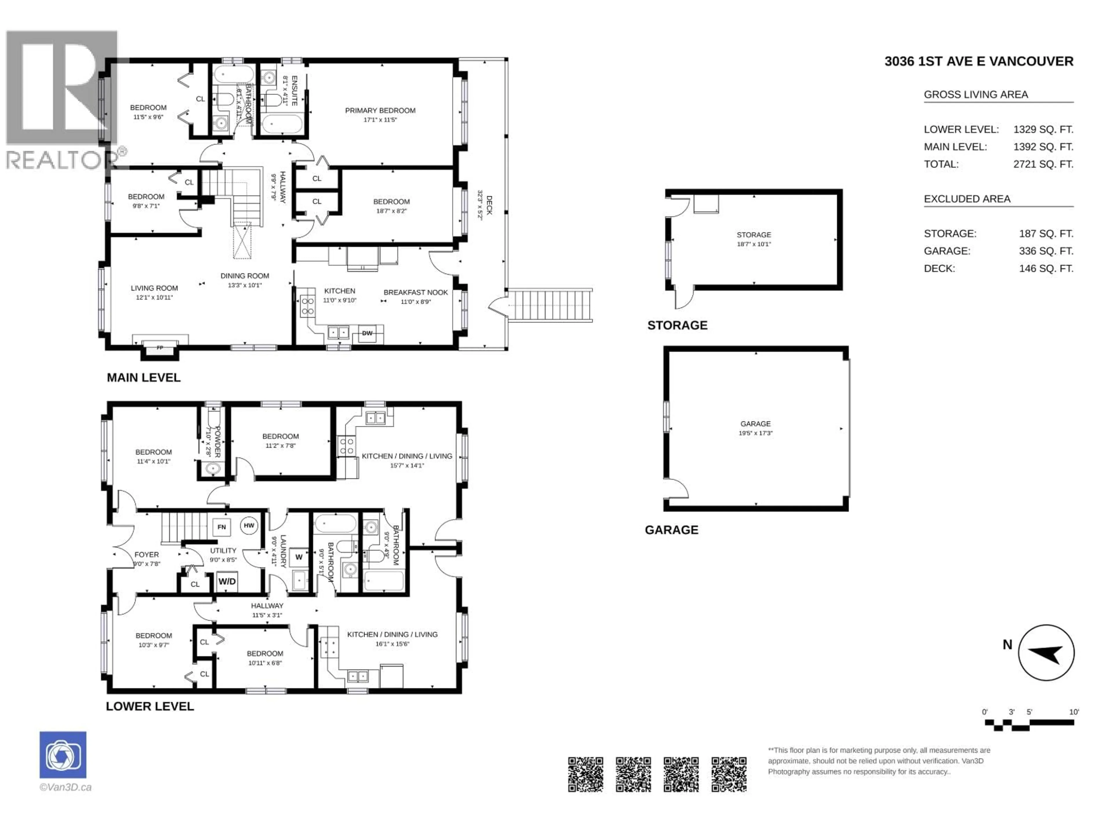 Floor plan for 3036 1ST AVENUE, Vancouver British Columbia V5M1B4