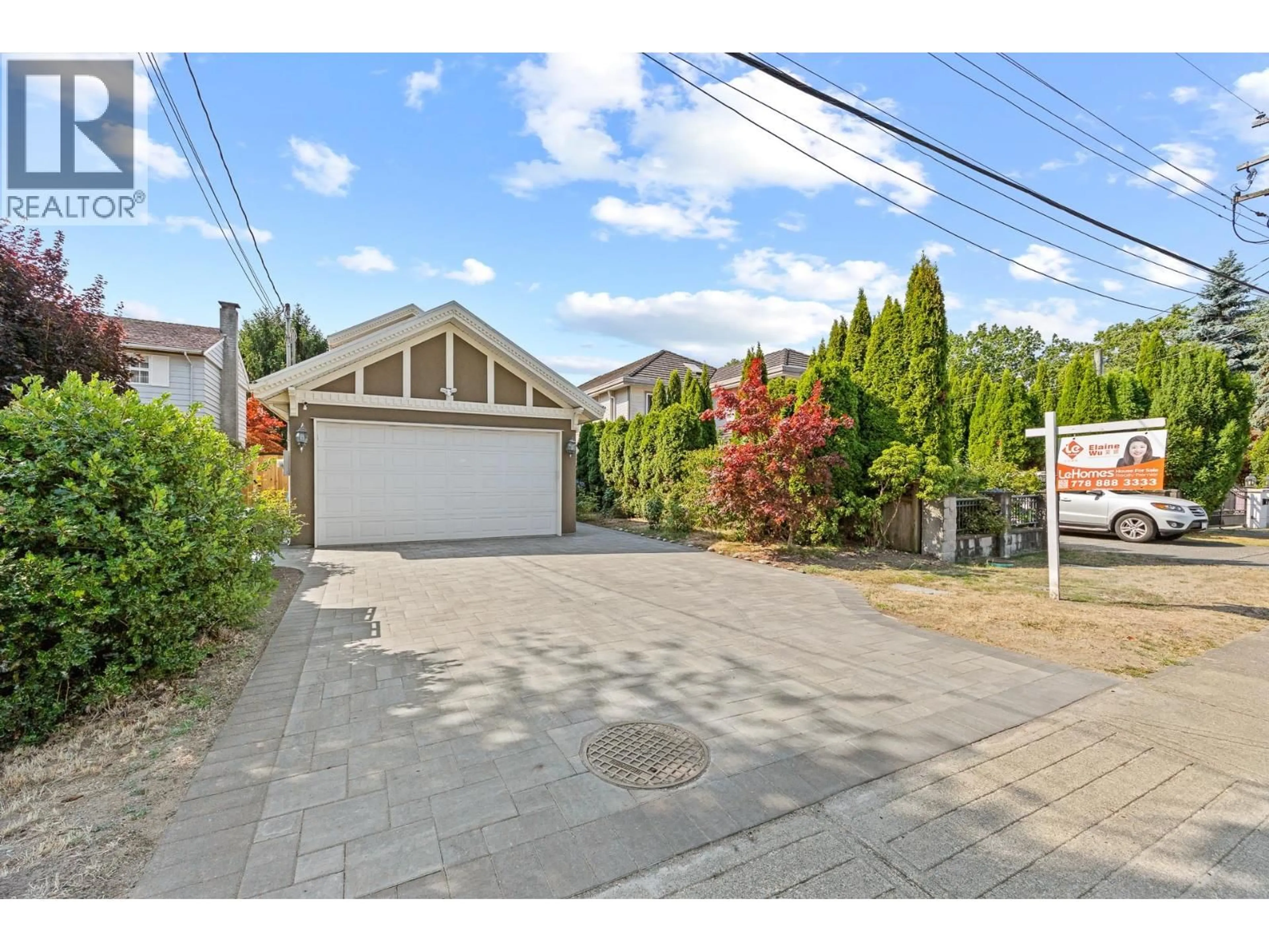 A pic from outside/outdoor area/front of a property/back of a property/a pic from drone, street for 9388 DOLPHIN AVENUE, Richmond British Columbia V6Y1C8