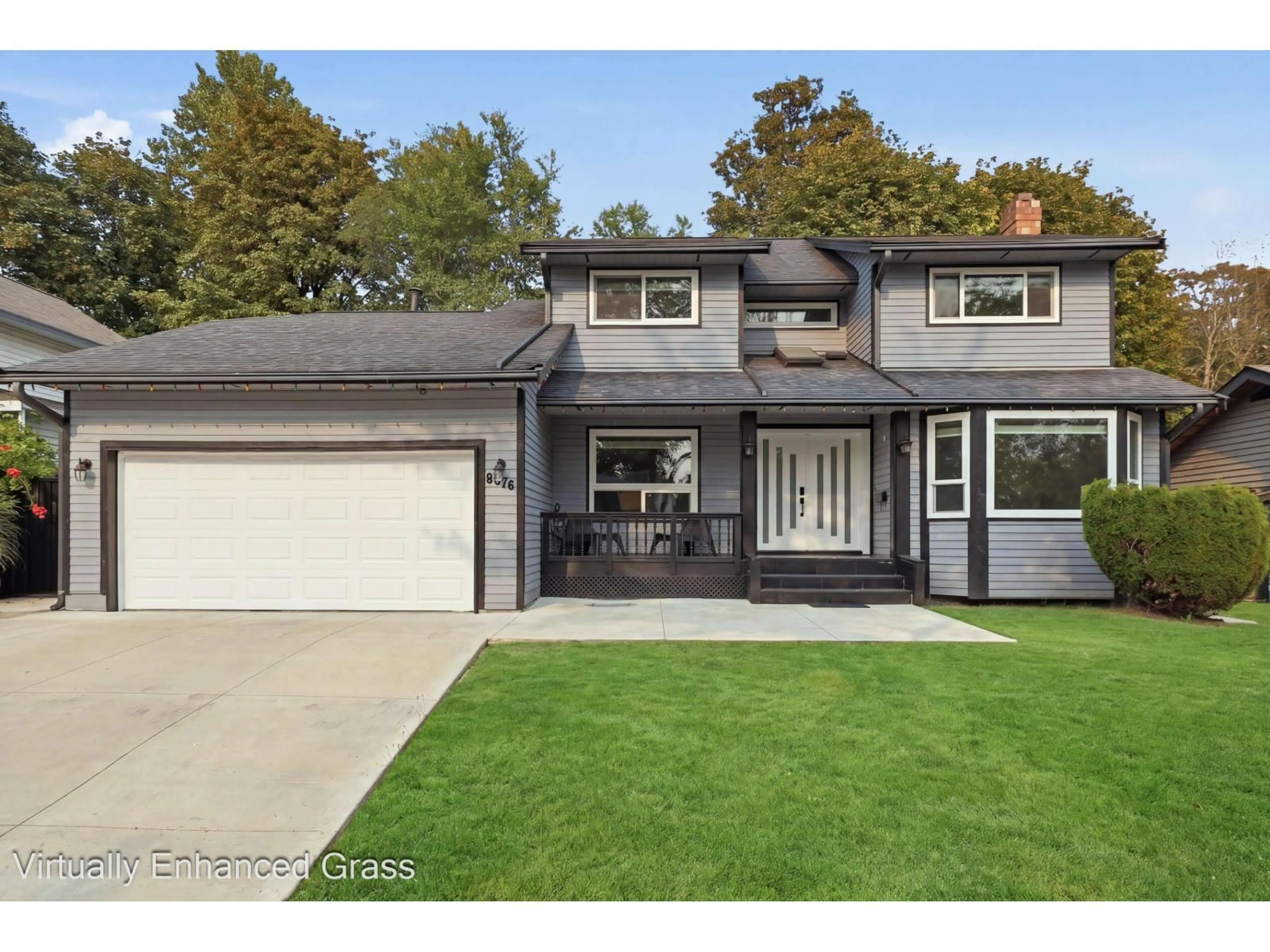 Home with vinyl exterior material, street for 8676 146A STREET, Surrey British Columbia V3S6N7