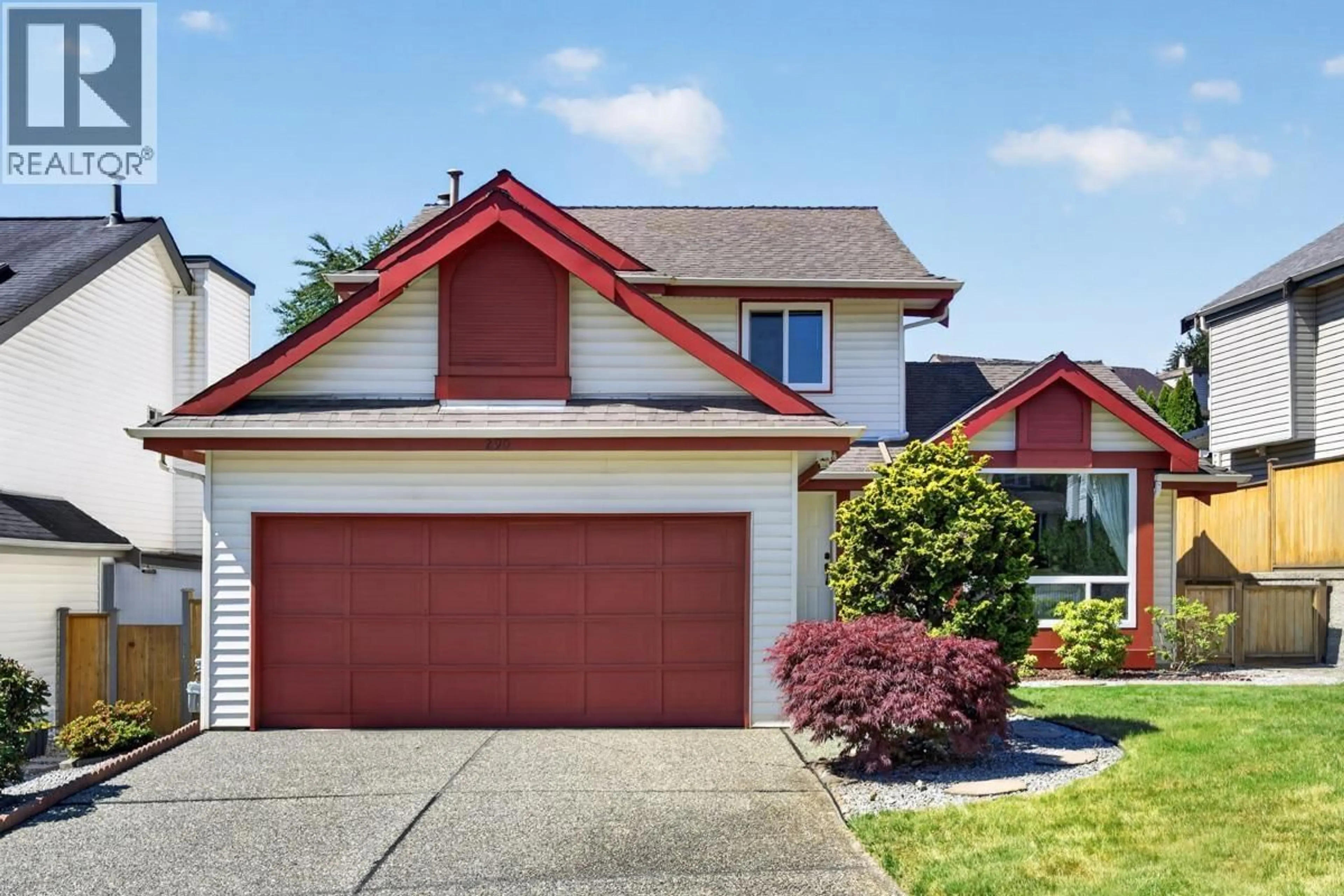Home with vinyl exterior material, street for 290 SANTIAGO STREET, Coquitlam British Columbia V3K6R3