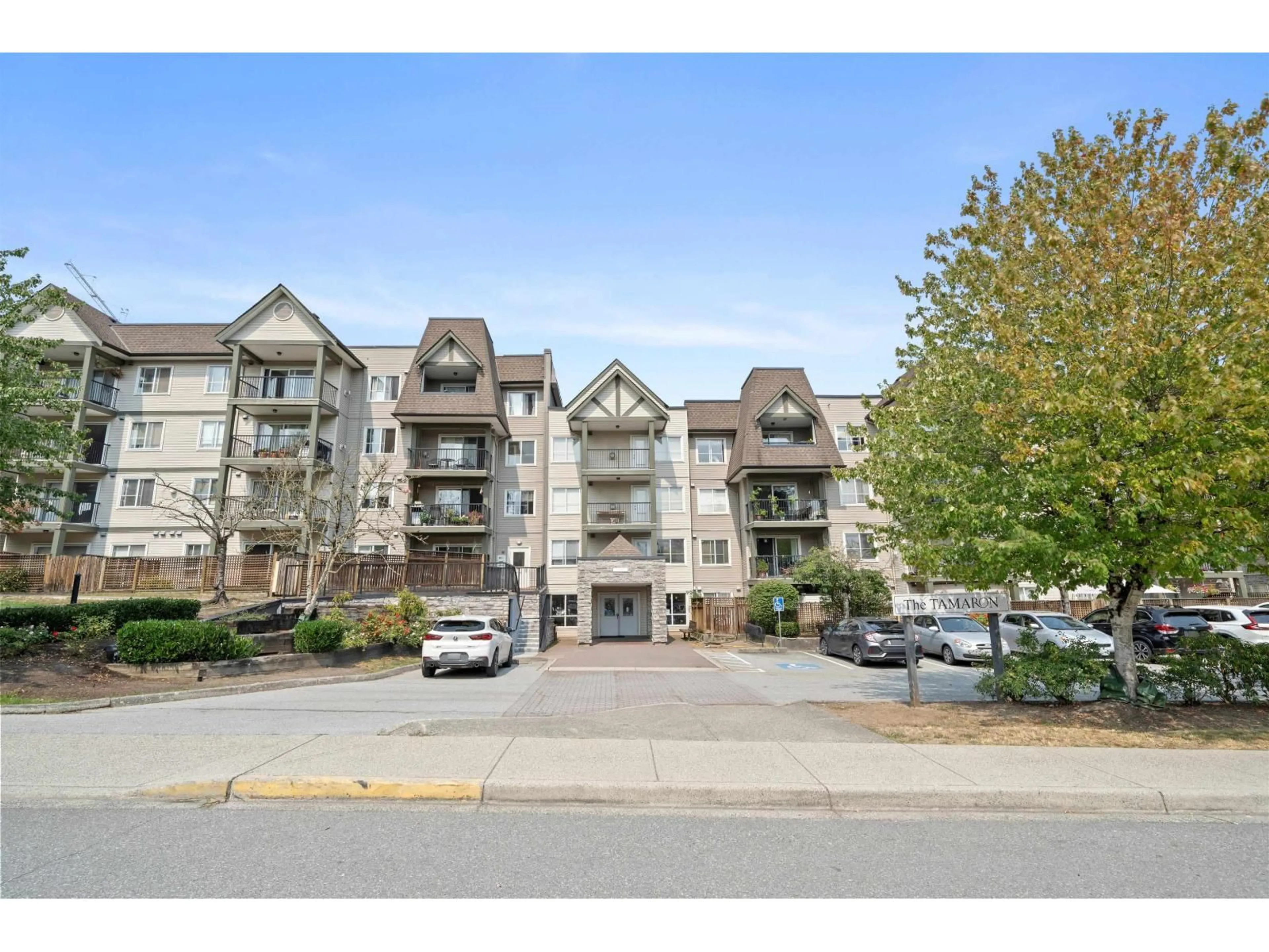 A pic from outside/outdoor area/front of a property/back of a property/a pic from drone, mountain view for 207 - 12083 92A AVENUE, Surrey British Columbia V3V8C8