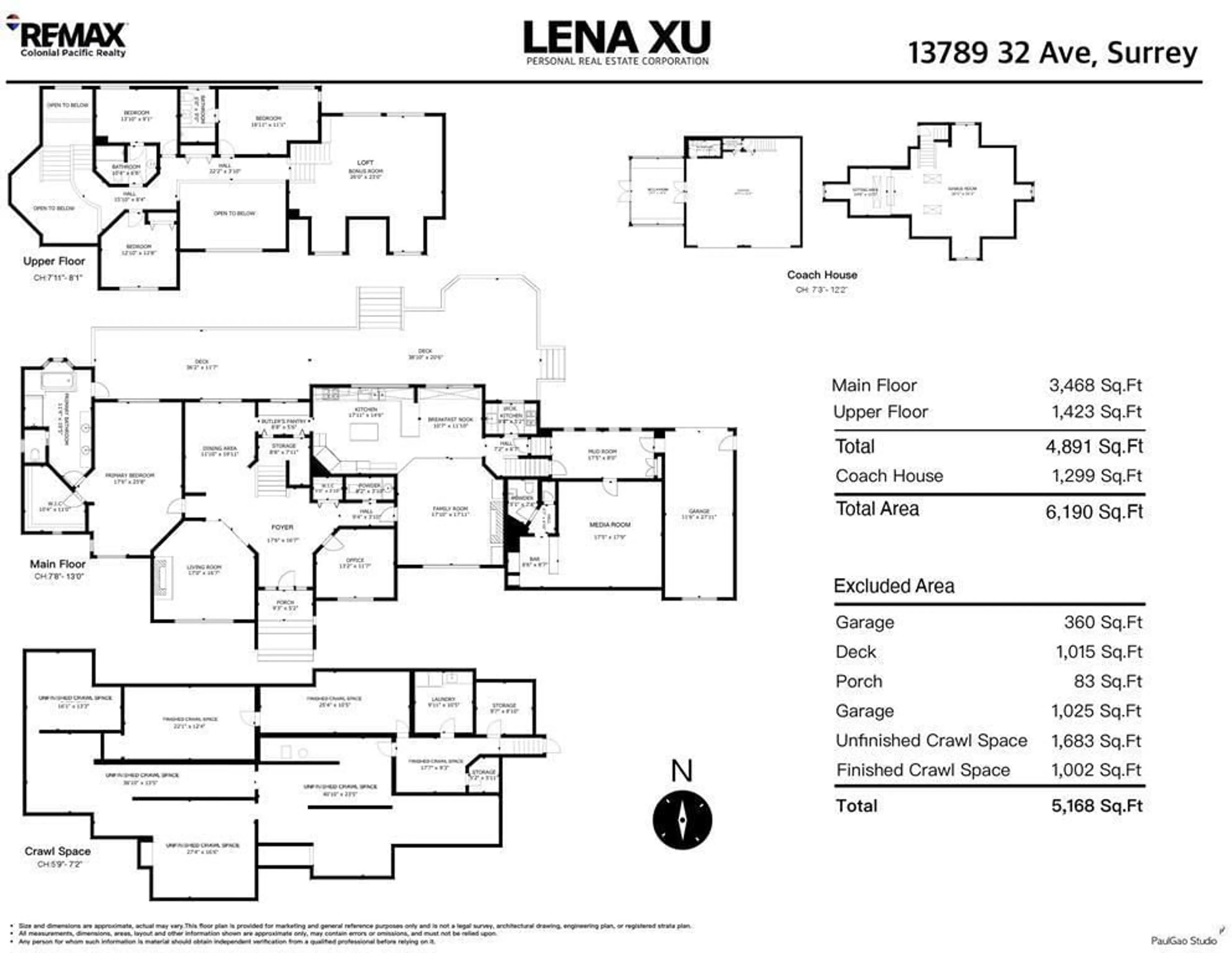 Floor plan for 13789 32 AVENUE, Surrey British Columbia V4P2B6