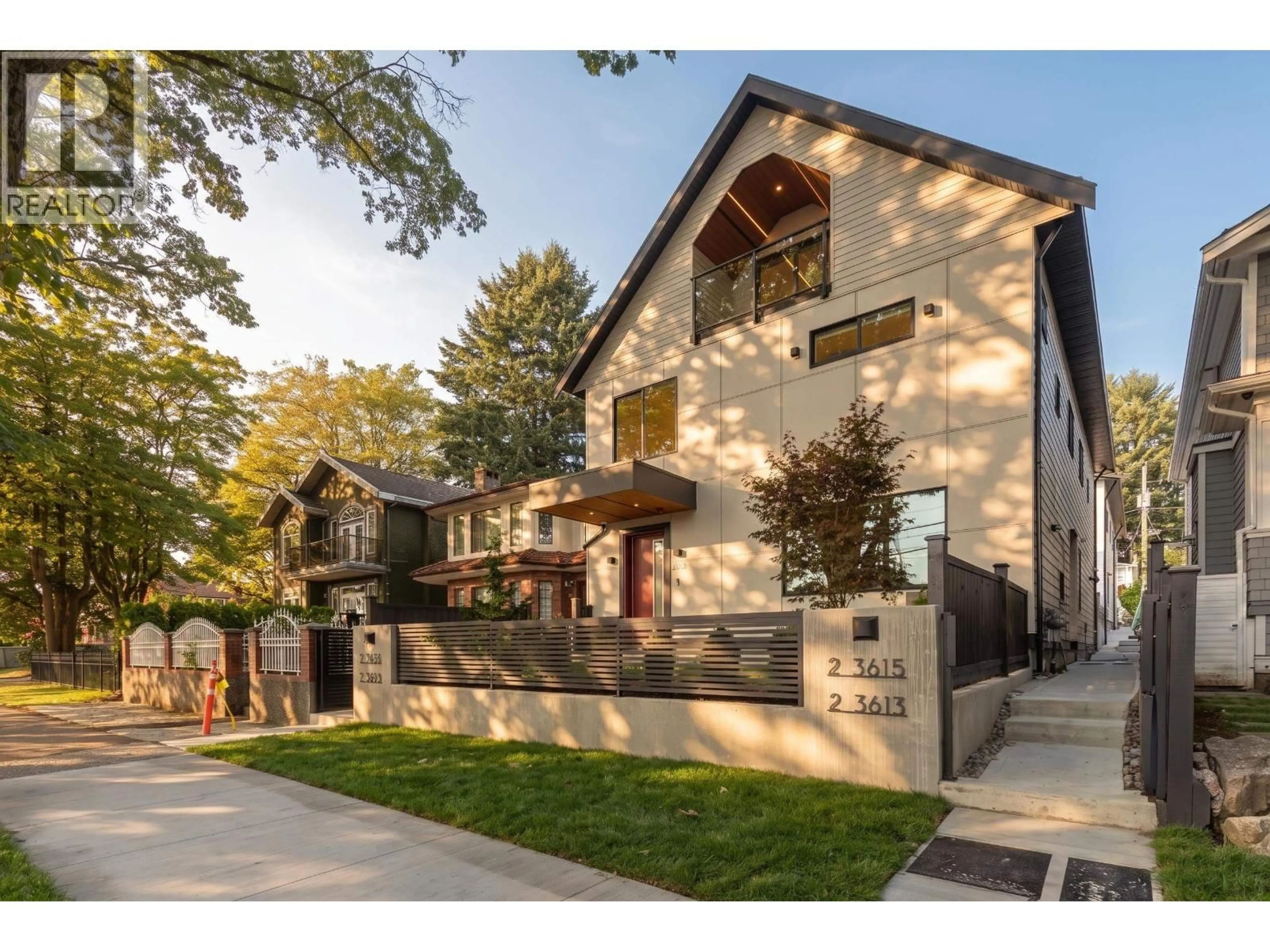 Home with brick exterior material, street for 2 - 3615 TURNER STREET, Vancouver British Columbia V5K2J2