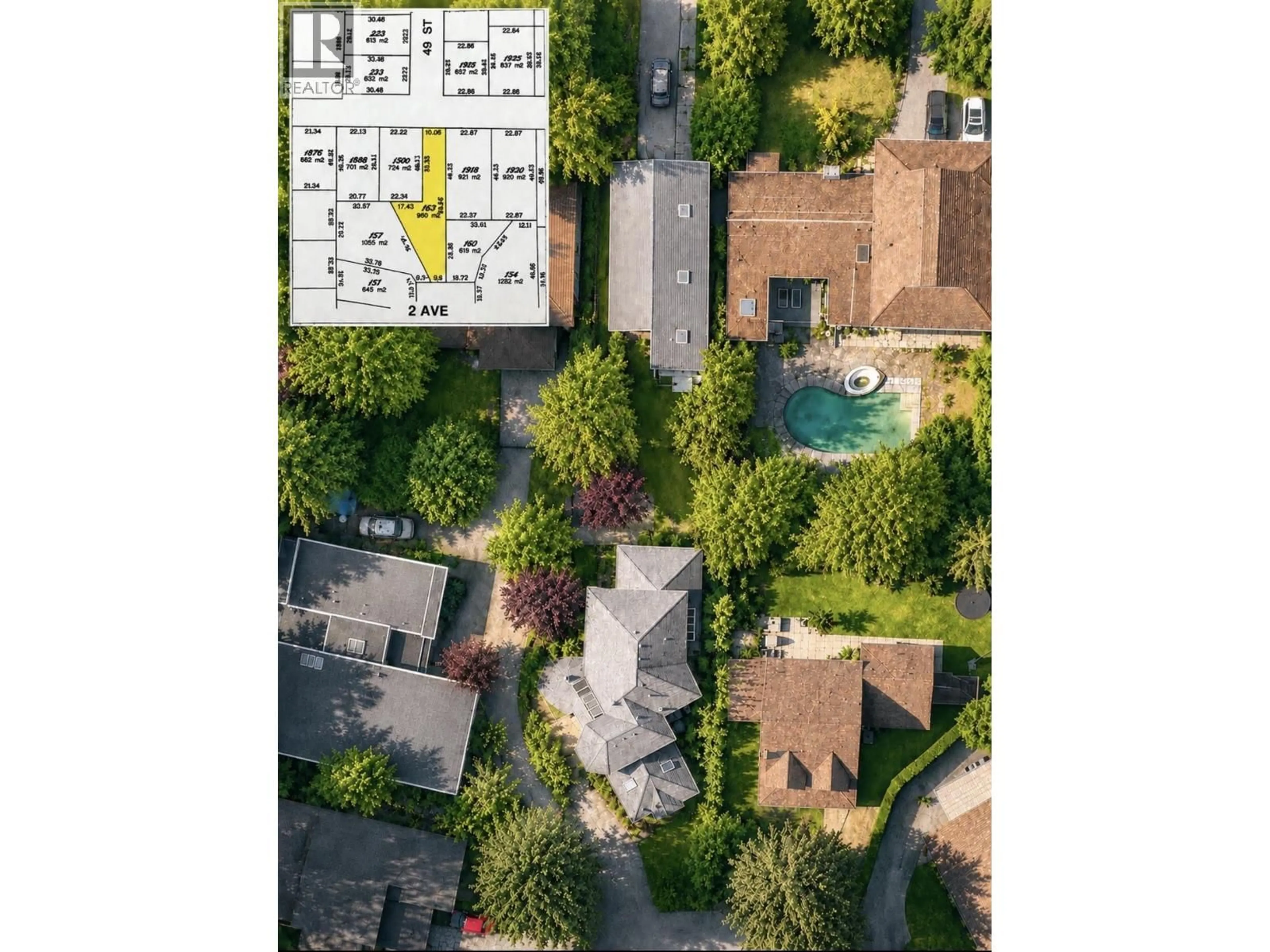 A pic from outside/outdoor area/front of a property/back of a property/a pic from drone, street for 163 49 STREET, Delta British Columbia V4M2P1