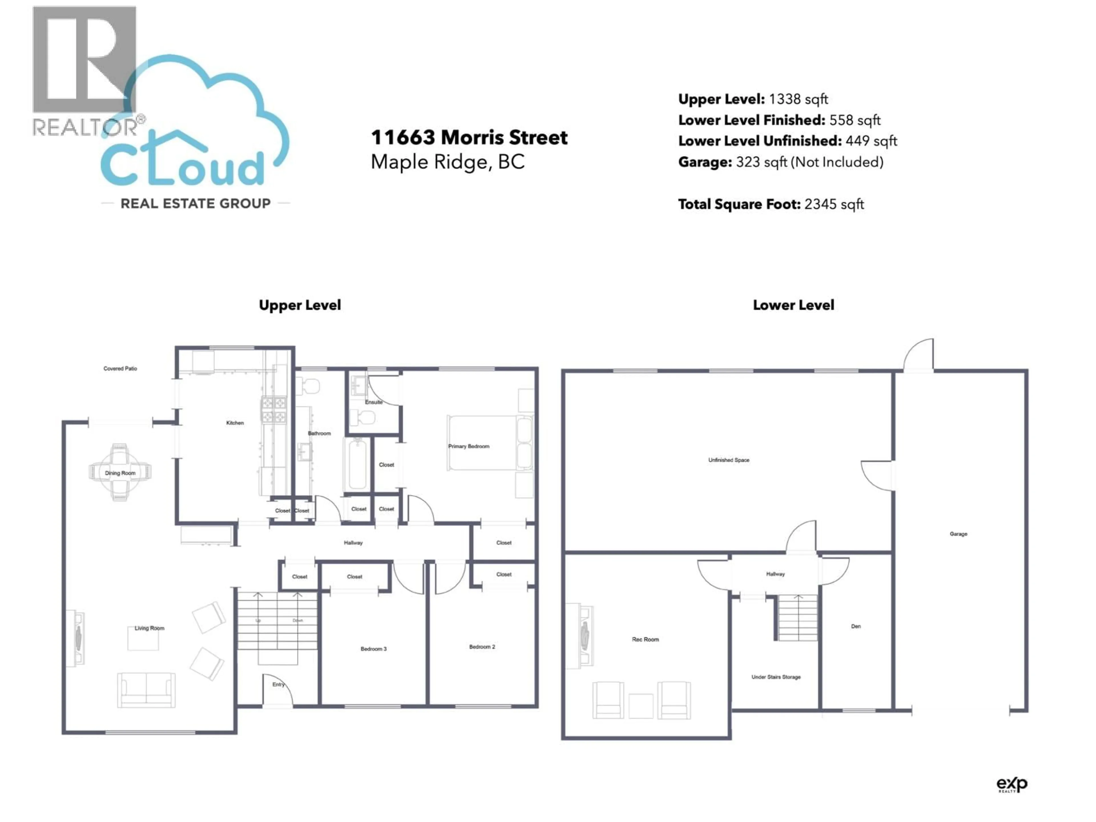 Floor plan for 11663 MORRIS STREET, Maple Ridge British Columbia V2X5C5