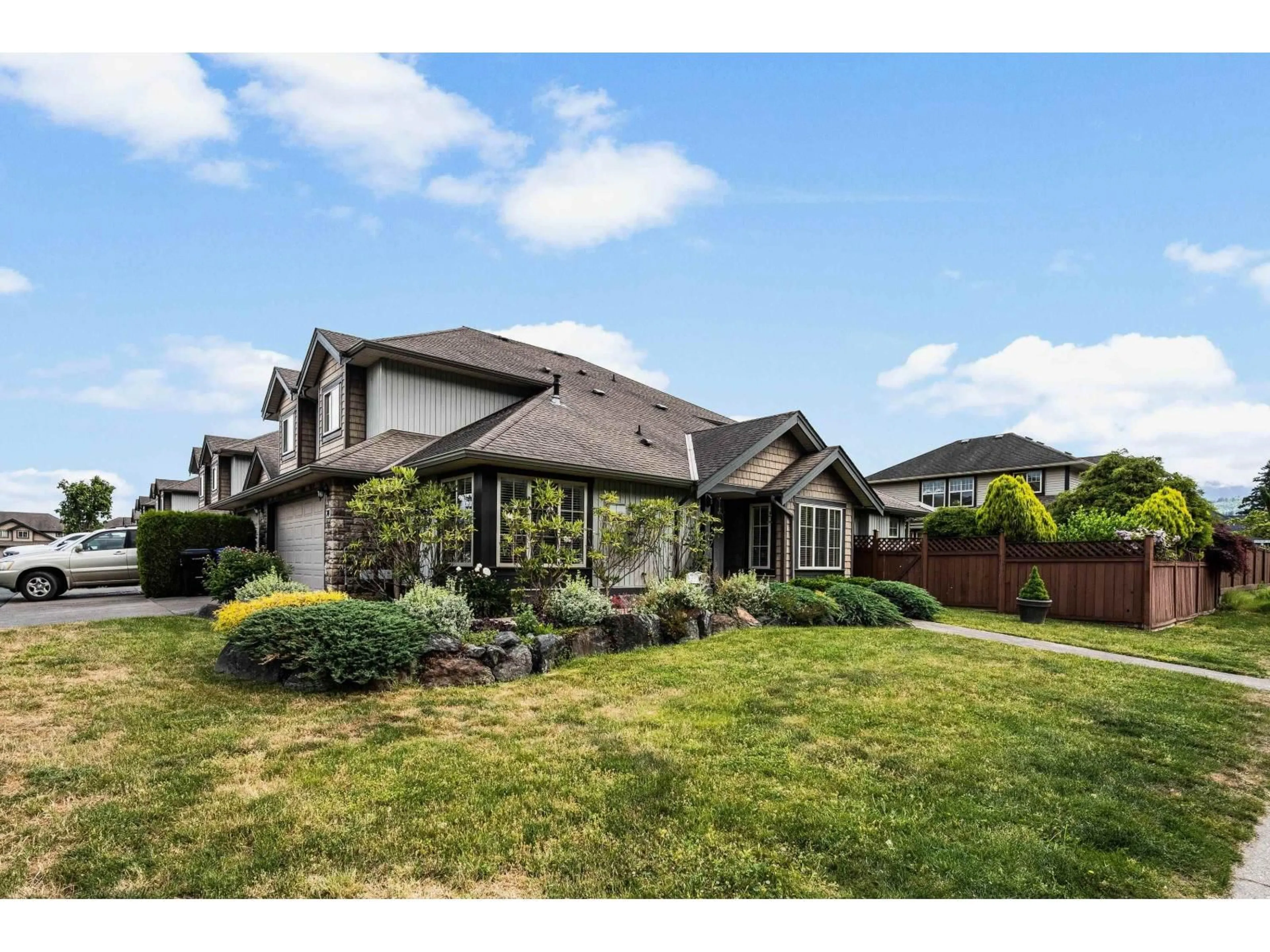 Home with brick exterior material, street for 74 - 44523 MCLAREN DRIVE, Chilliwack British Columbia V2R0C2