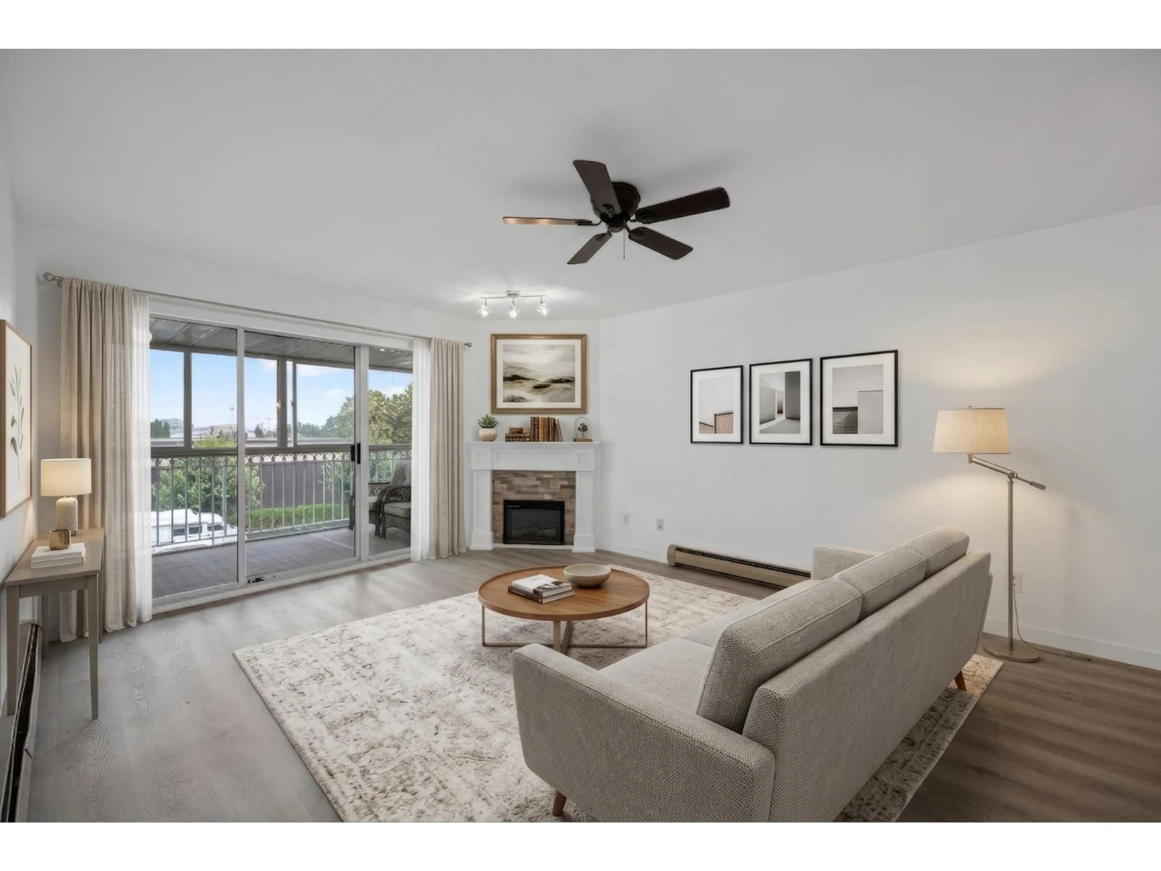 Living room with furniture, unknown for 201 - 2491 GLADWIN ROAD, Abbotsford British Columbia V2T3N8