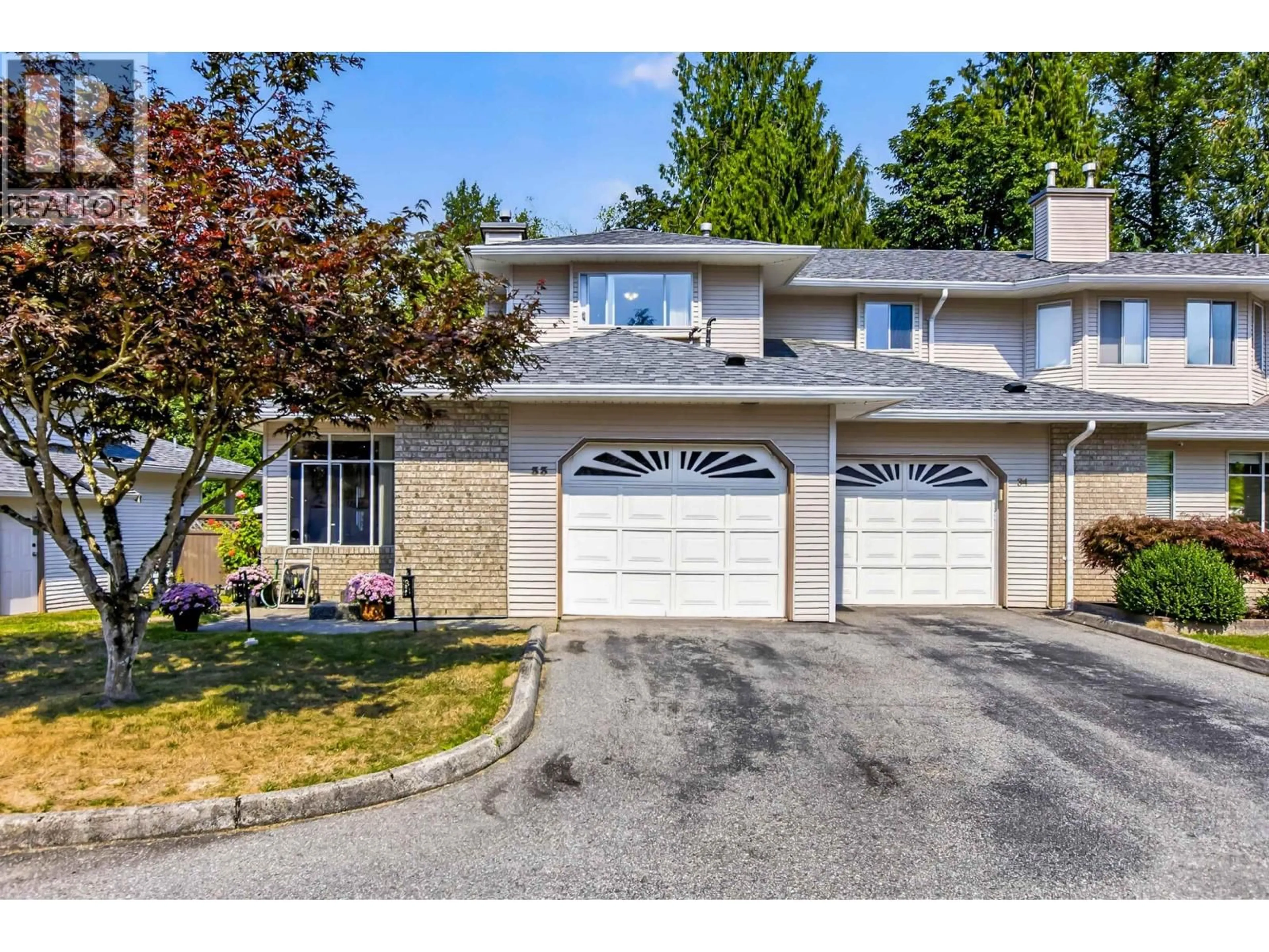Home with vinyl exterior material, street for 33 - 22900 126 AVENUE, Maple Ridge British Columbia V2X0W9