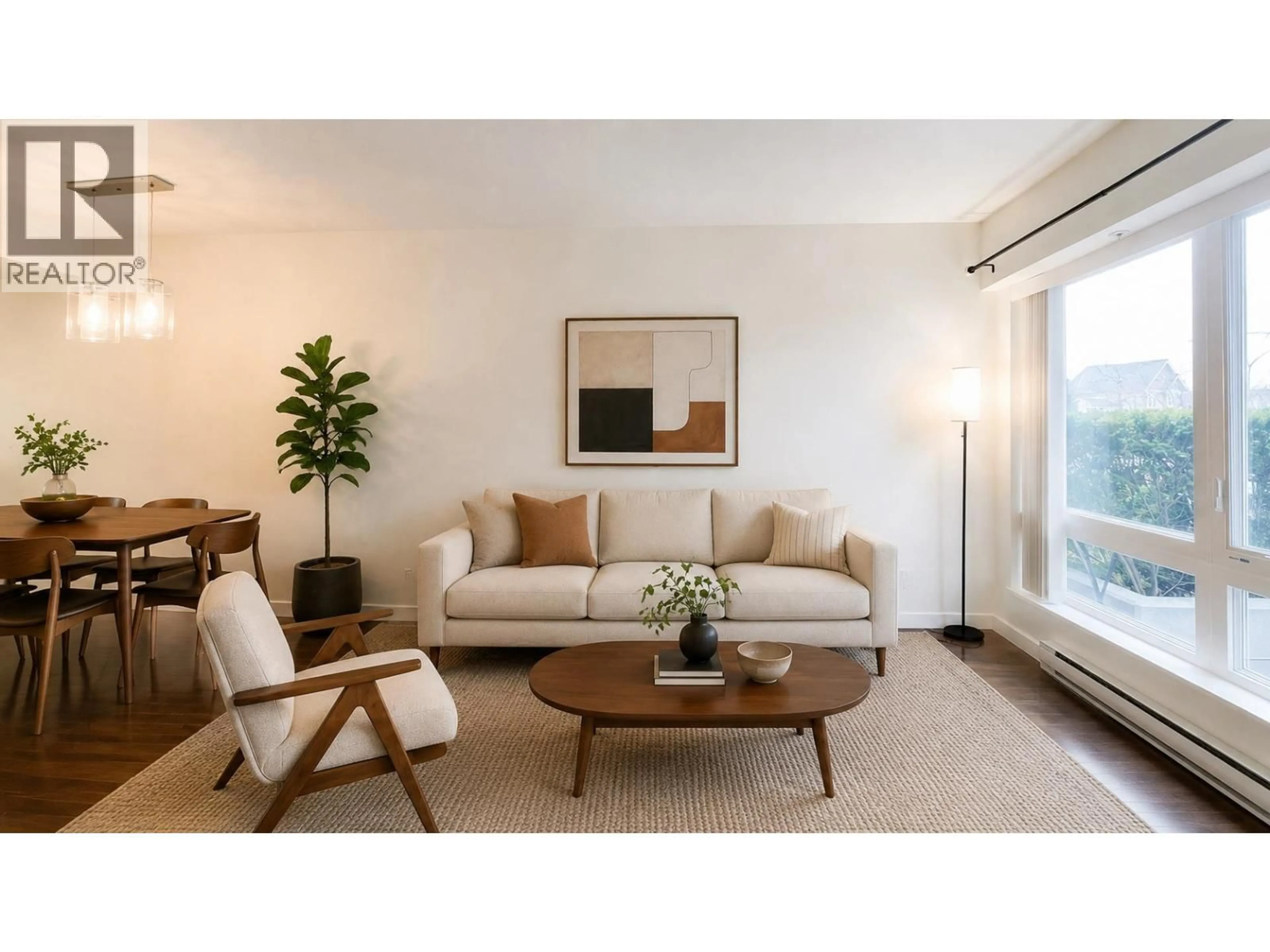 Living room with furniture, wood/laminate floor for 4888 ELDORADO MEWS, Vancouver British Columbia V5R0B1