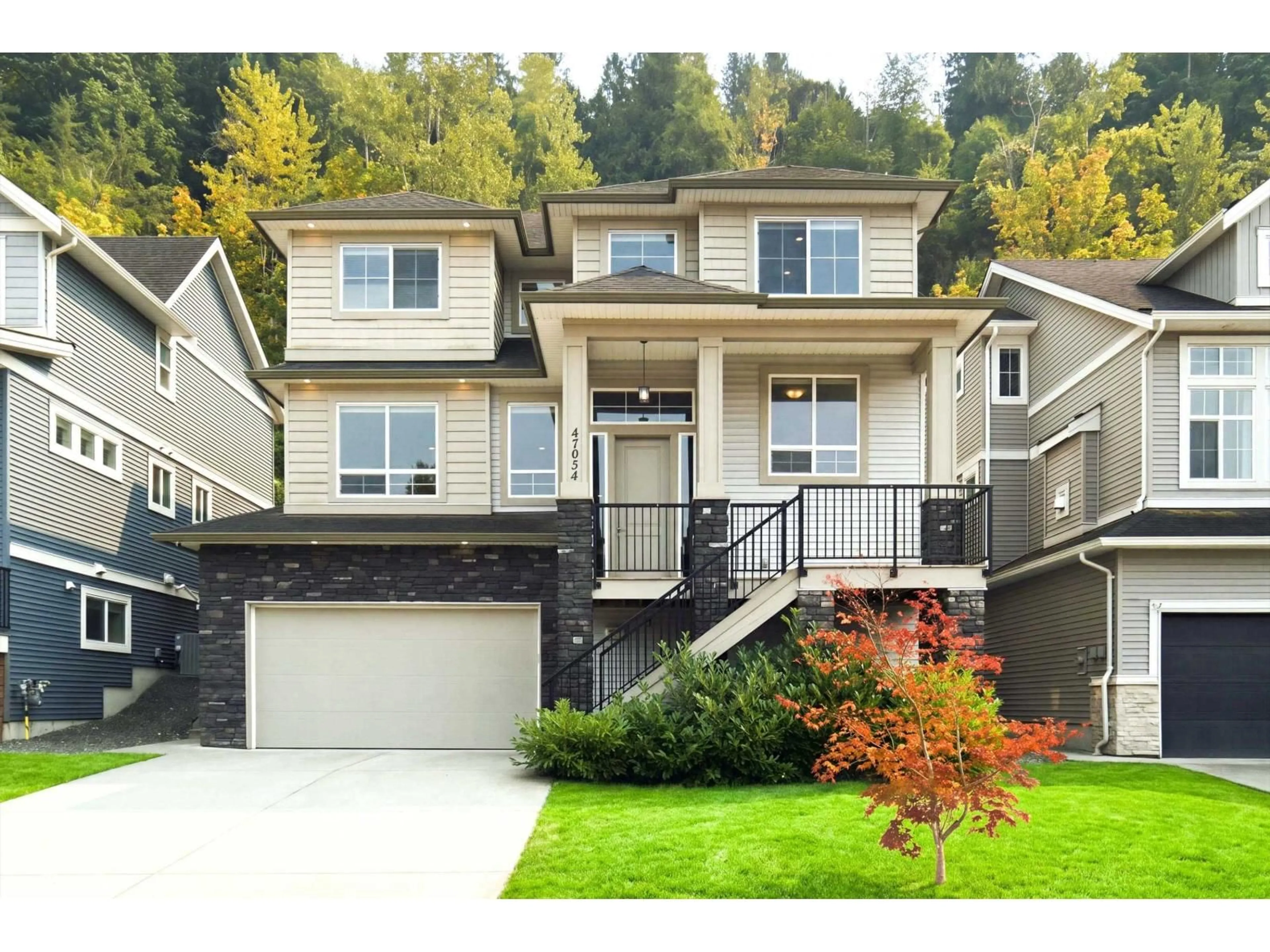 Home with vinyl exterior material, mountain view for 47024 QUARRY ROAD, Chilliwack British Columbia V2P0H7