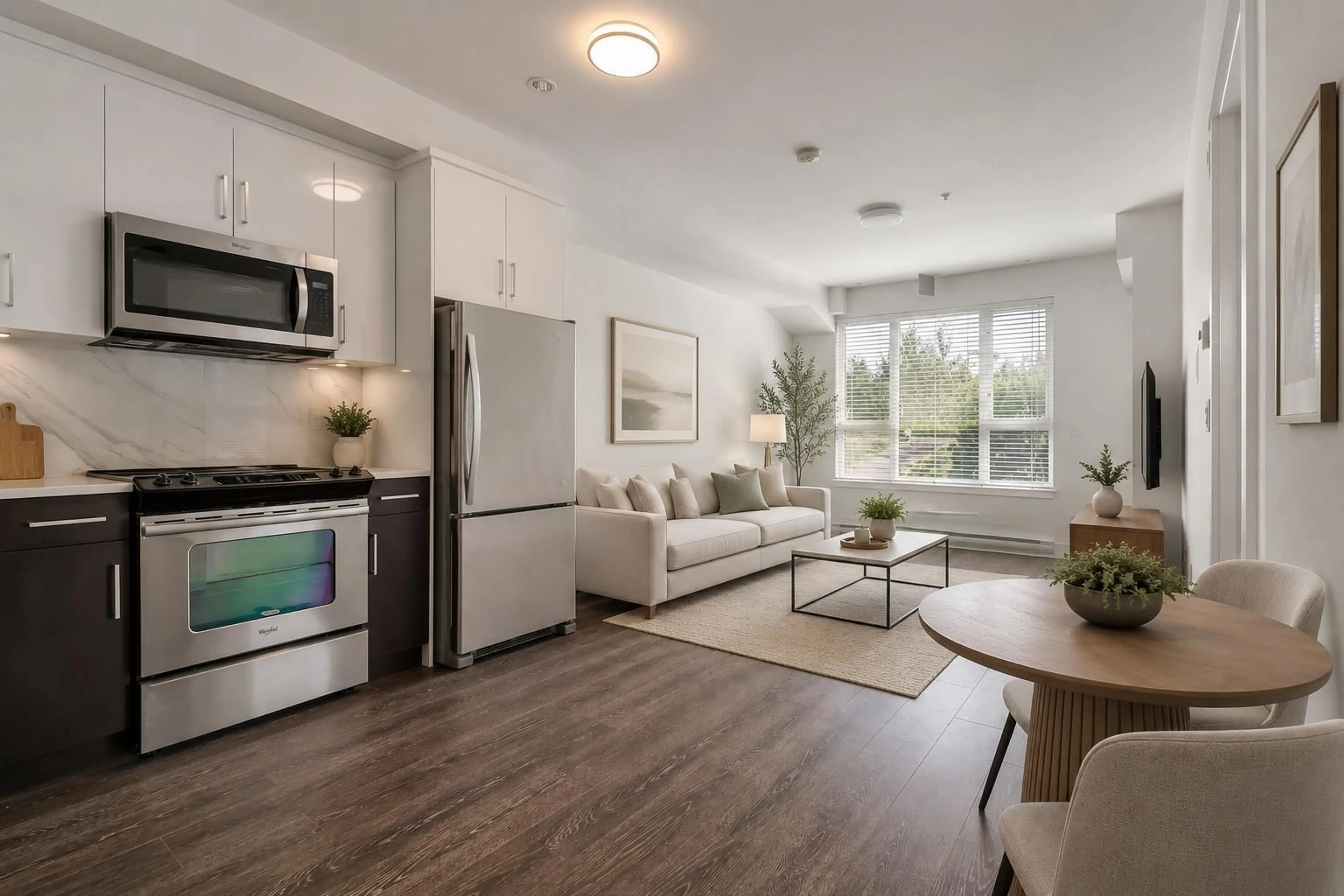 Open concept kitchen, unknown for 214 - 9983 BARNSTON DRIVE EAST, Surrey British Columbia V4N6T3