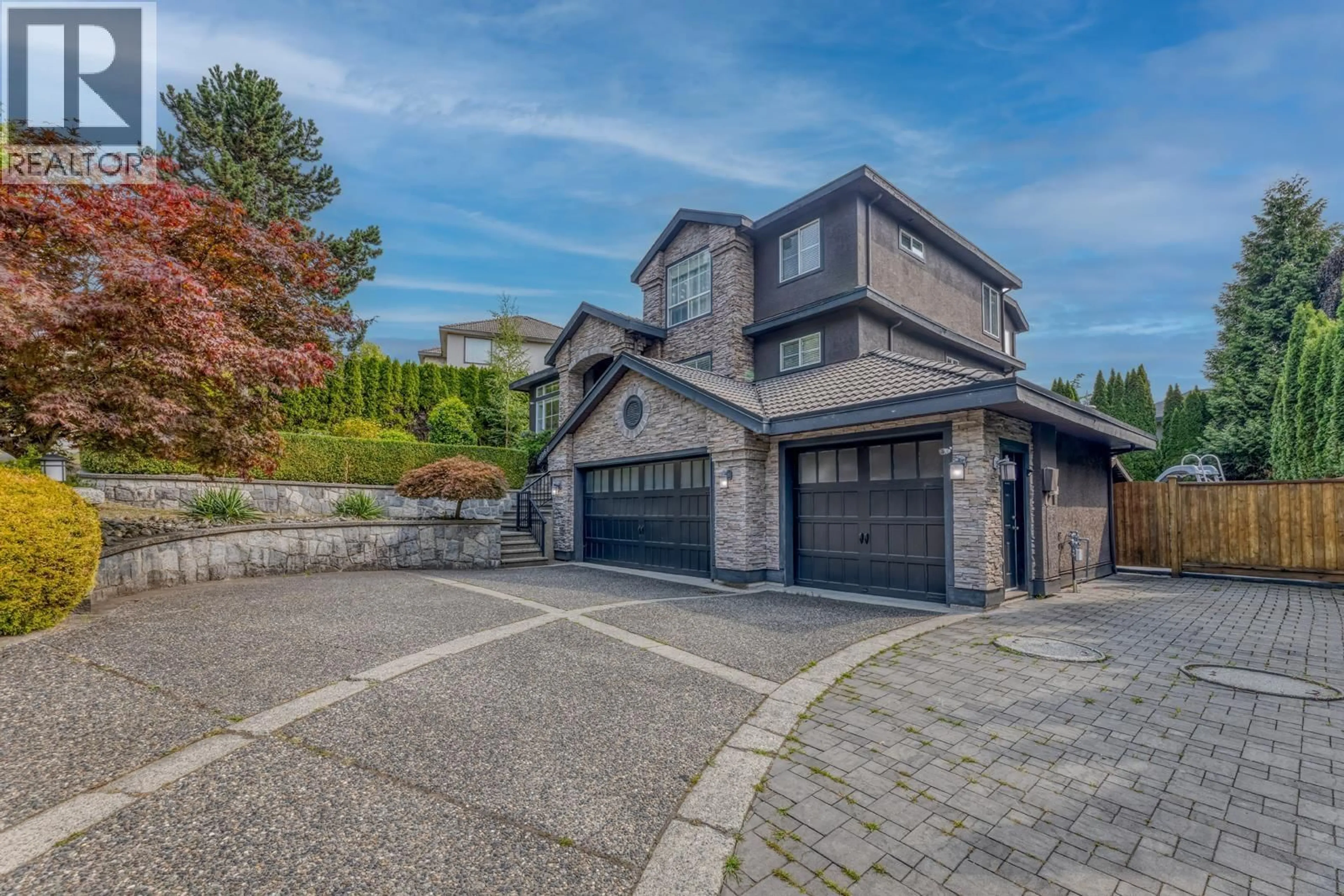 Home with brick exterior material, street for 3067 PLATEAU BOULEVARD, Coquitlam British Columbia V3E2Y7