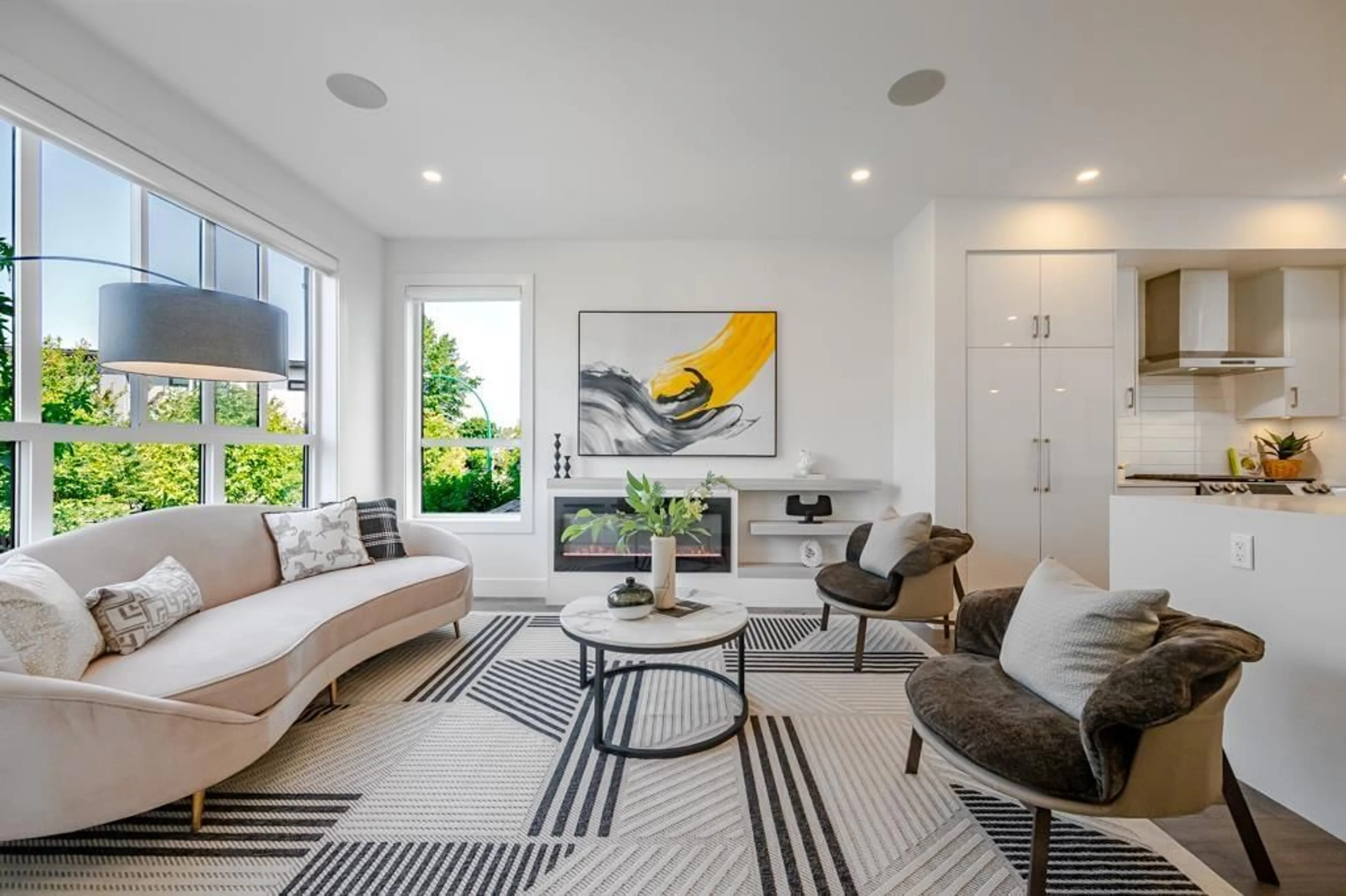 Living room with furniture, unknown for 46 - 7177 194A STREET, Surrey British Columbia V4N6V6
