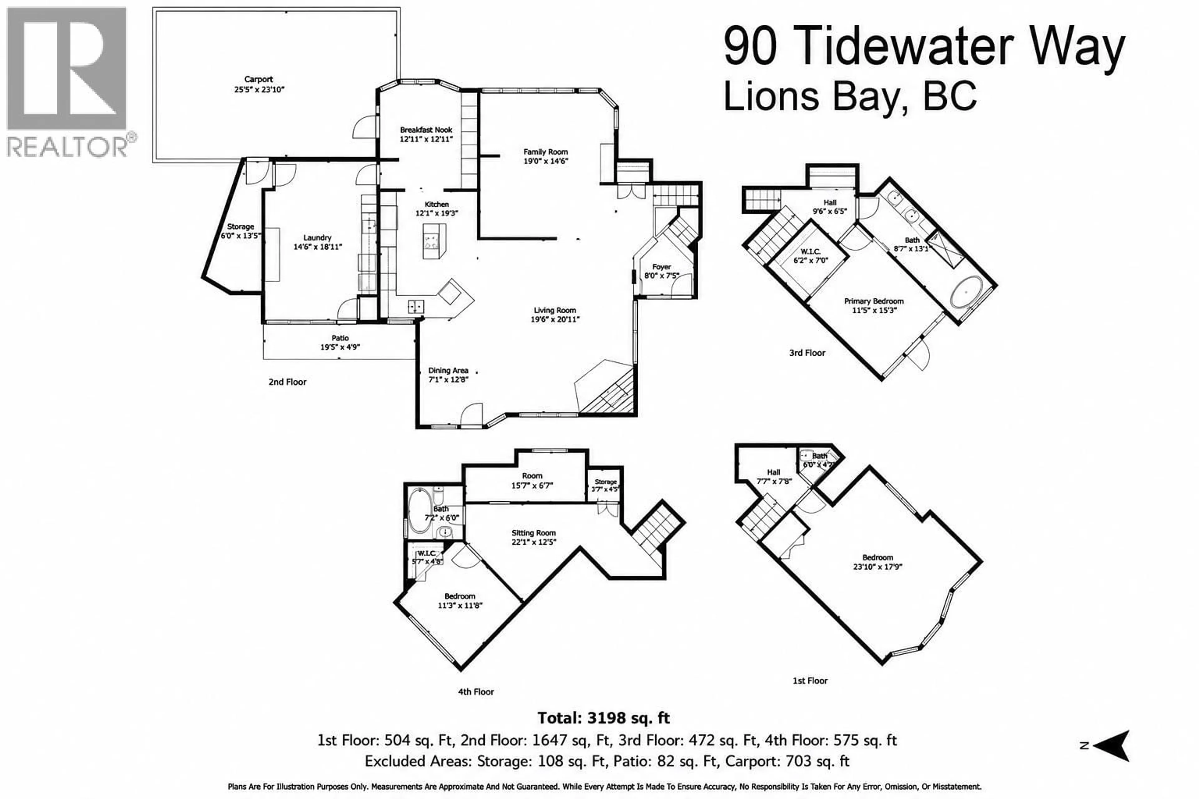 Floor plan for 90 TIDEWATER WAY, Lions Bay British Columbia V0N2E0