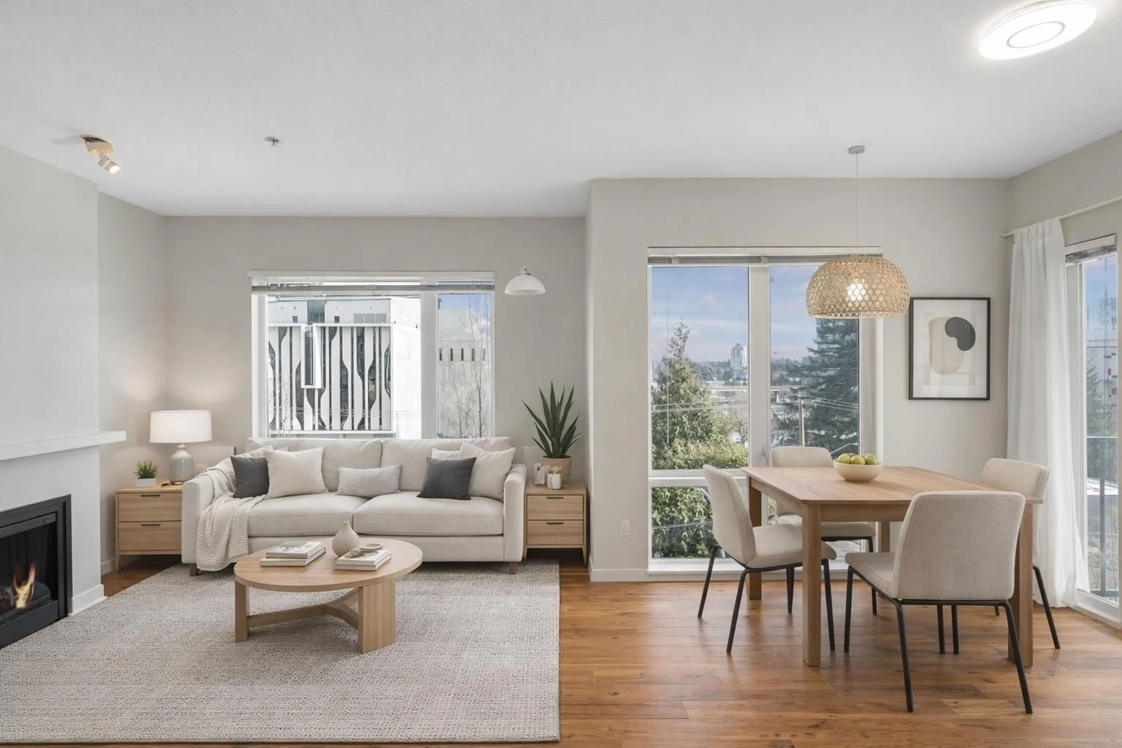 Living room with furniture, unknown for 404 - 13339 102A AVENUE, Surrey British Columbia V3T0C5