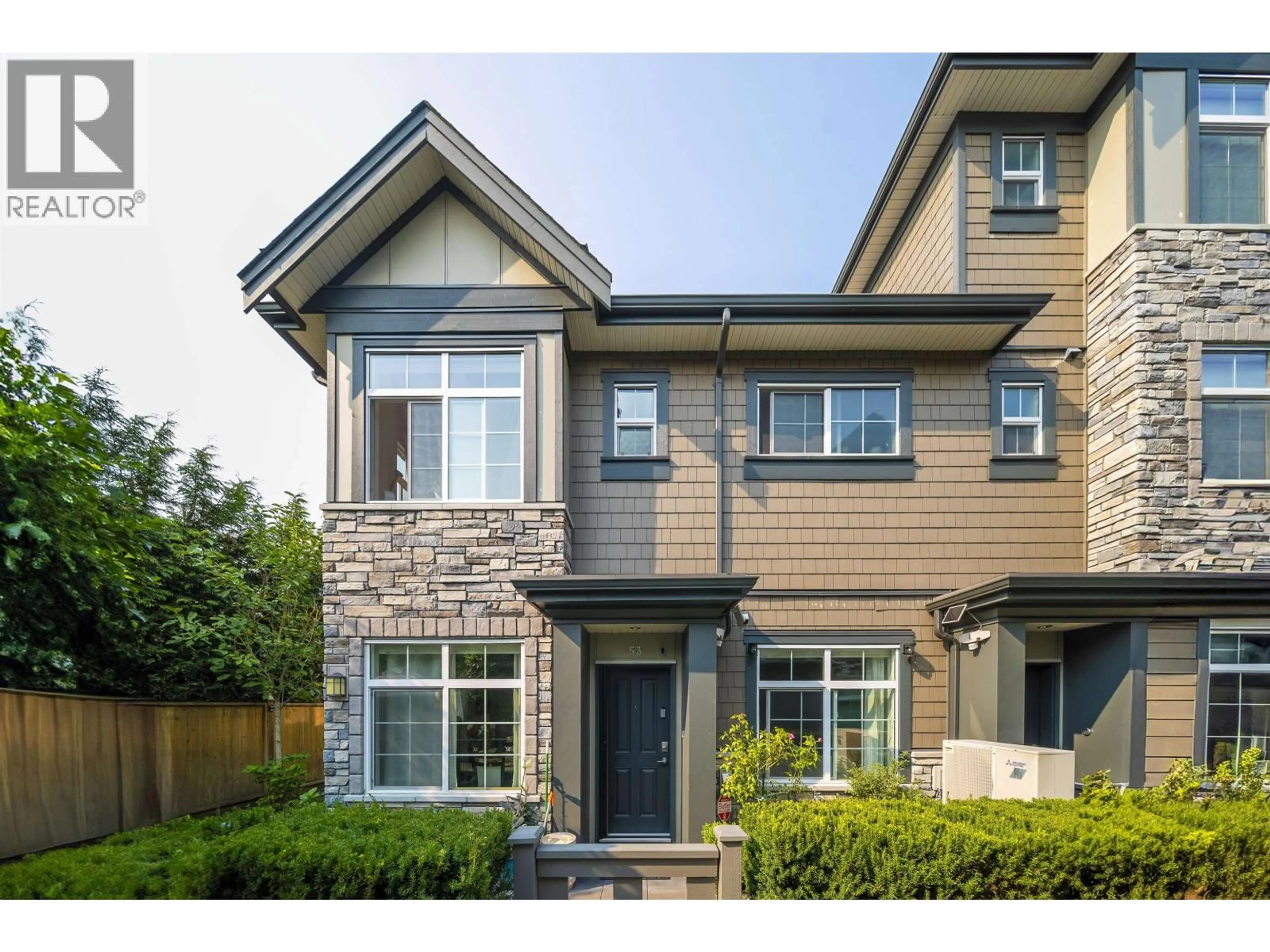 Home with brick exterior material, street for 53 - 7191 LECHOW STREET, Richmond British Columbia V6Y0L1