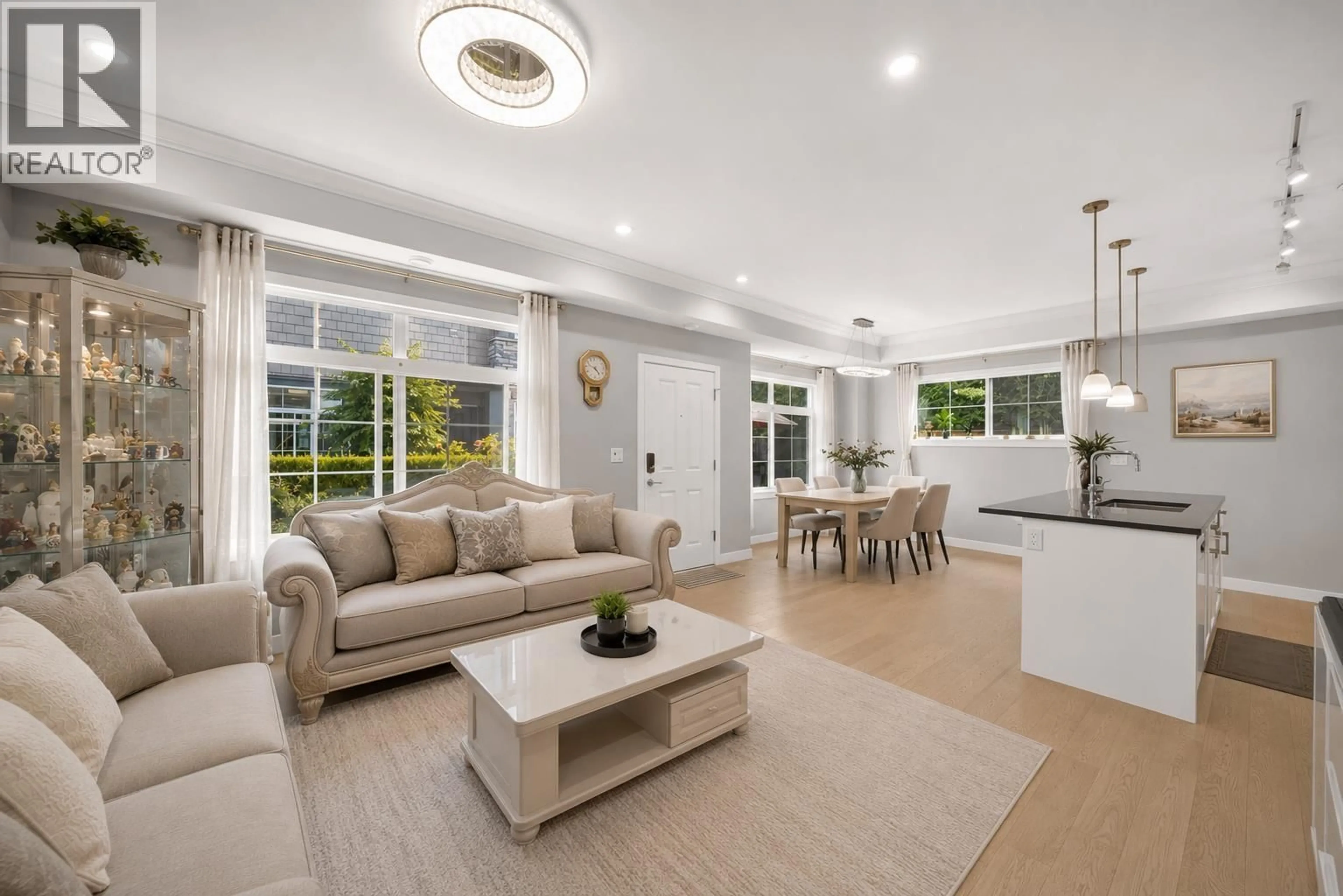 Living room with furniture, unknown for 53 - 7191 LECHOW STREET, Richmond British Columbia V6Y0L1