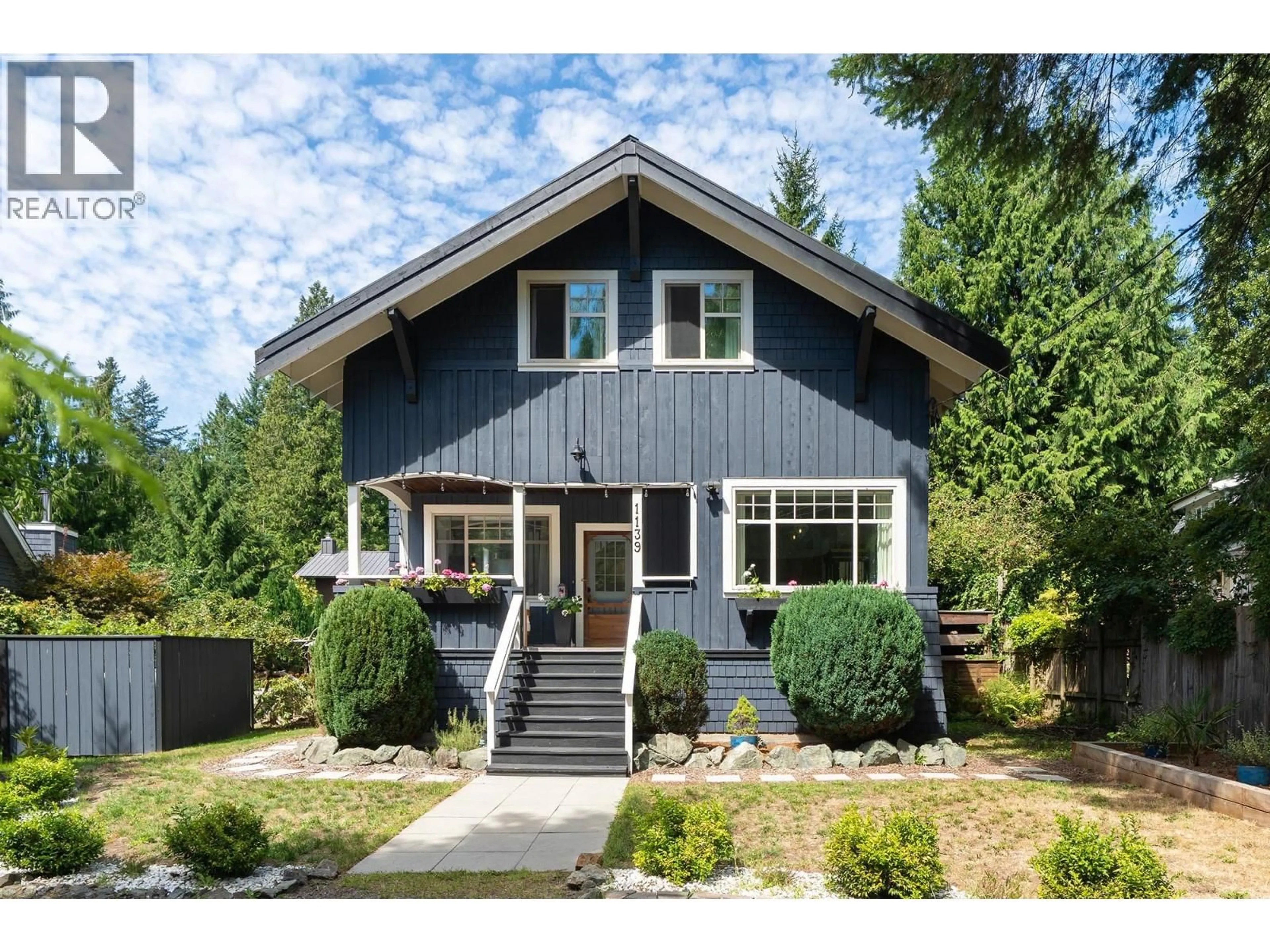Home with vinyl exterior material, street for 1139 LENORA ROAD, Bowen Island British Columbia V0N1G1