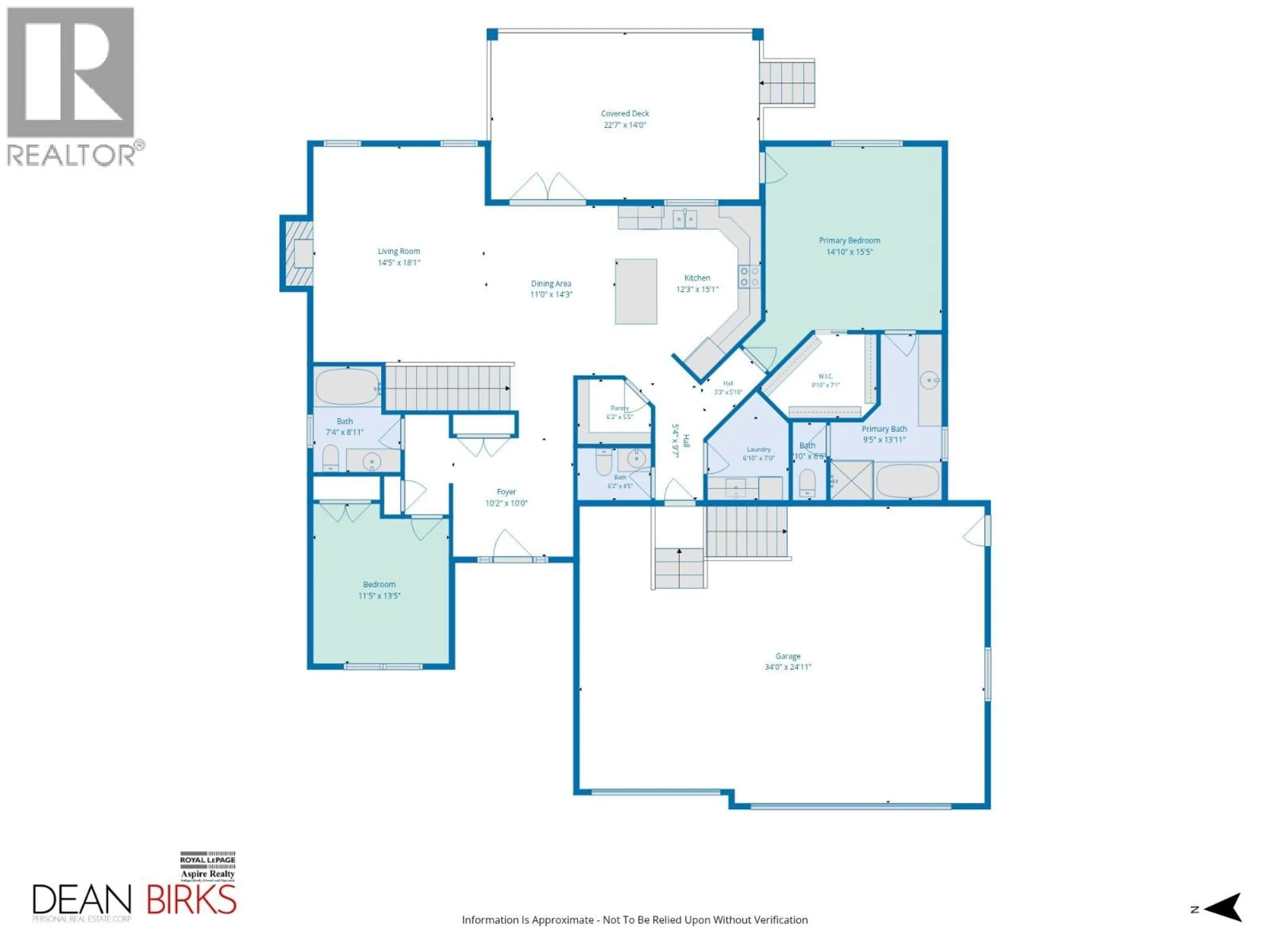 Floor plan for 4104 BRINK PLACE, Prince George British Columbia V2K5G8