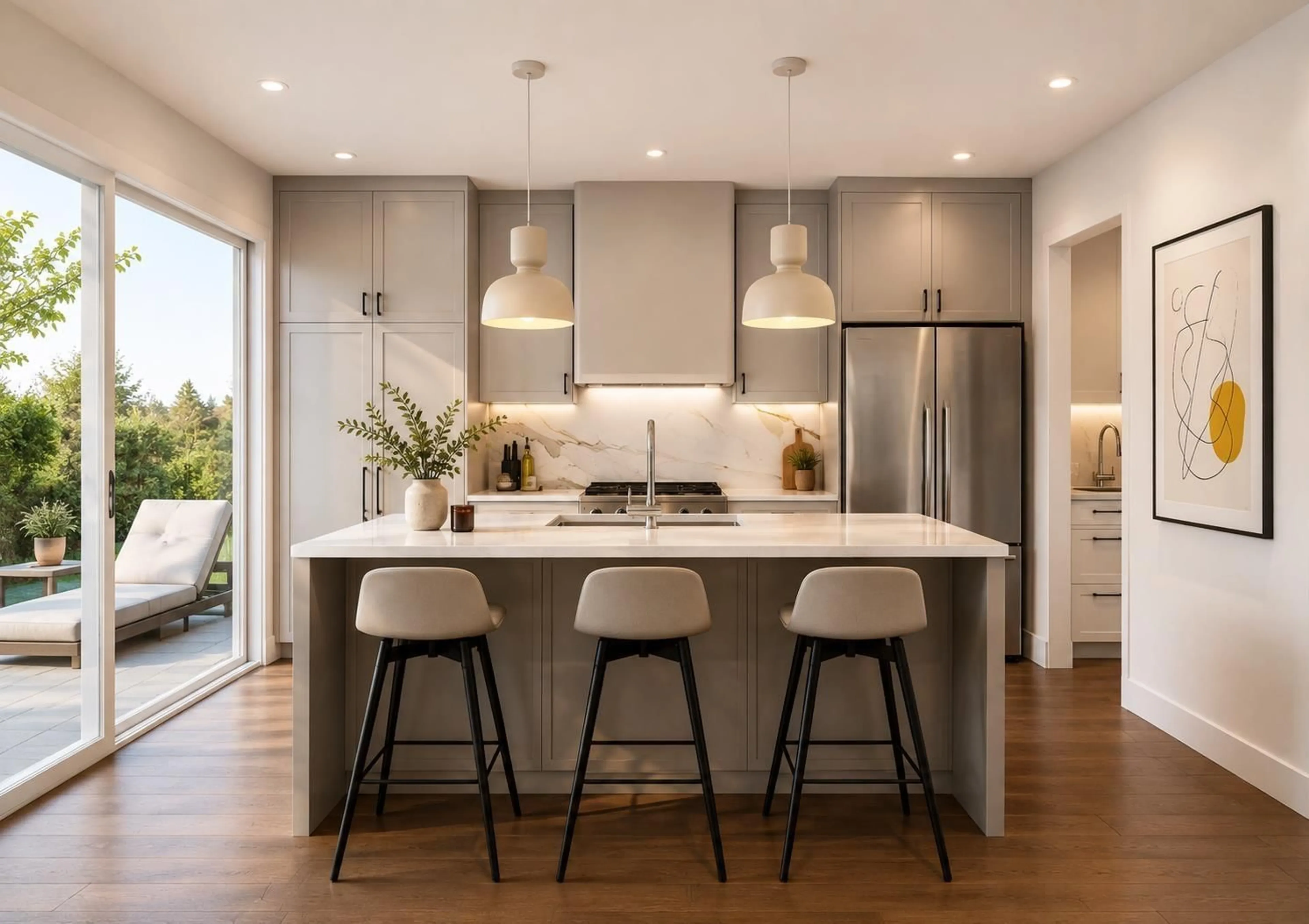 Open concept kitchen, unknown for 9183 NAGASAKA LANE, Delta British Columbia V4C3K7