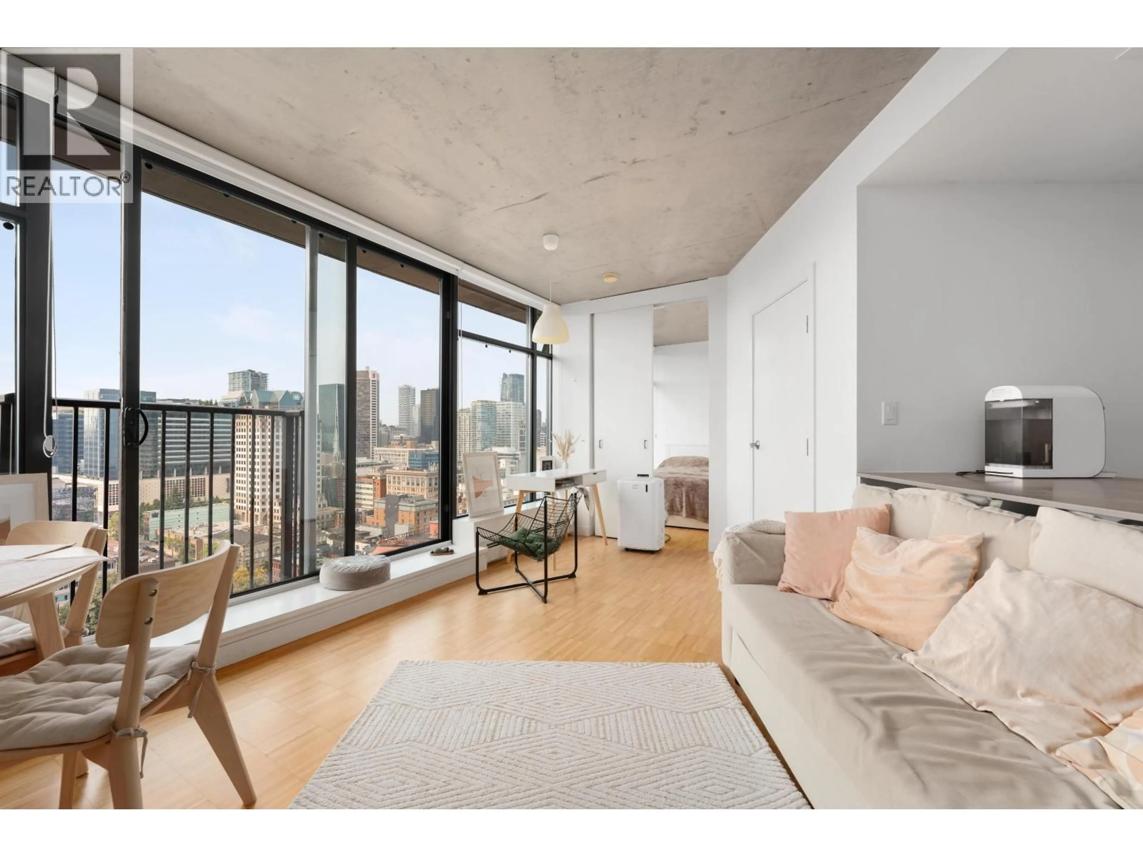 Living room with furniture, unknown for 2908 - 128 CORDOVA STREET, Vancouver British Columbia V6B0E6