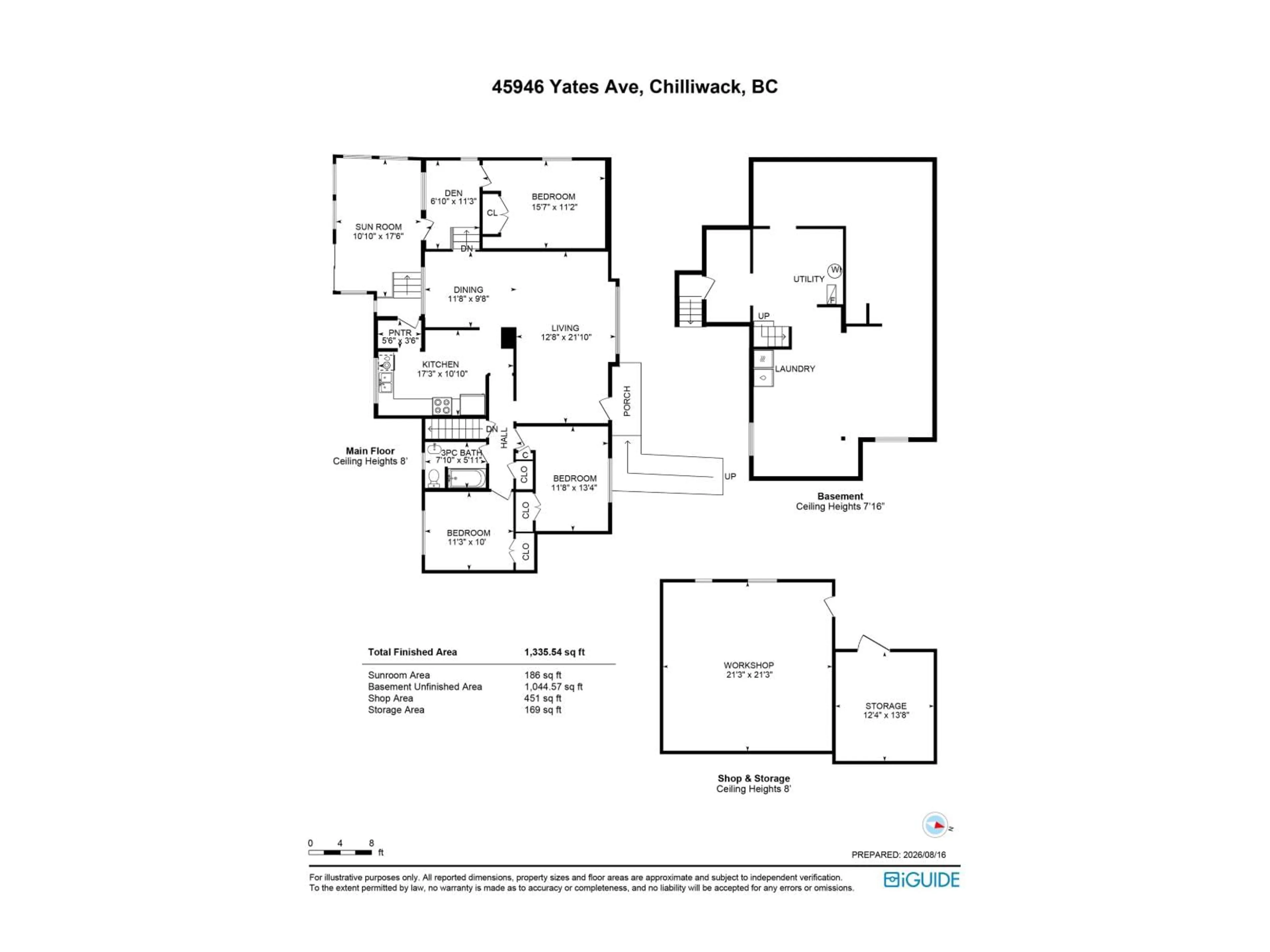 Floor plan for 45946 YATES AVENUE, Chilliwack British Columbia V2P3H1