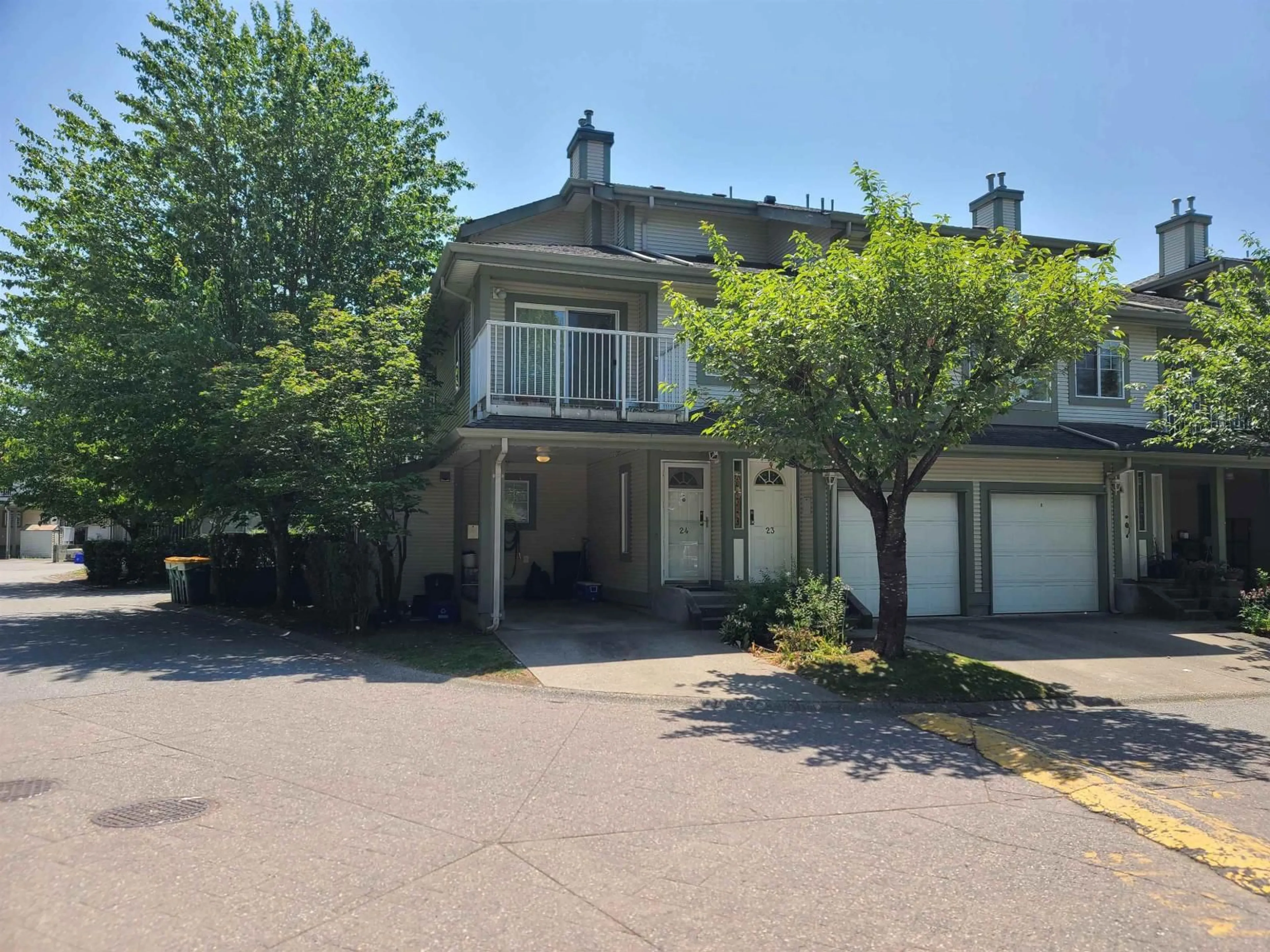 A pic from outside/outdoor area/front of a property/back of a property/a pic from drone, street for 24 - 8892 208 STREET, Langley British Columbia V1M2N8