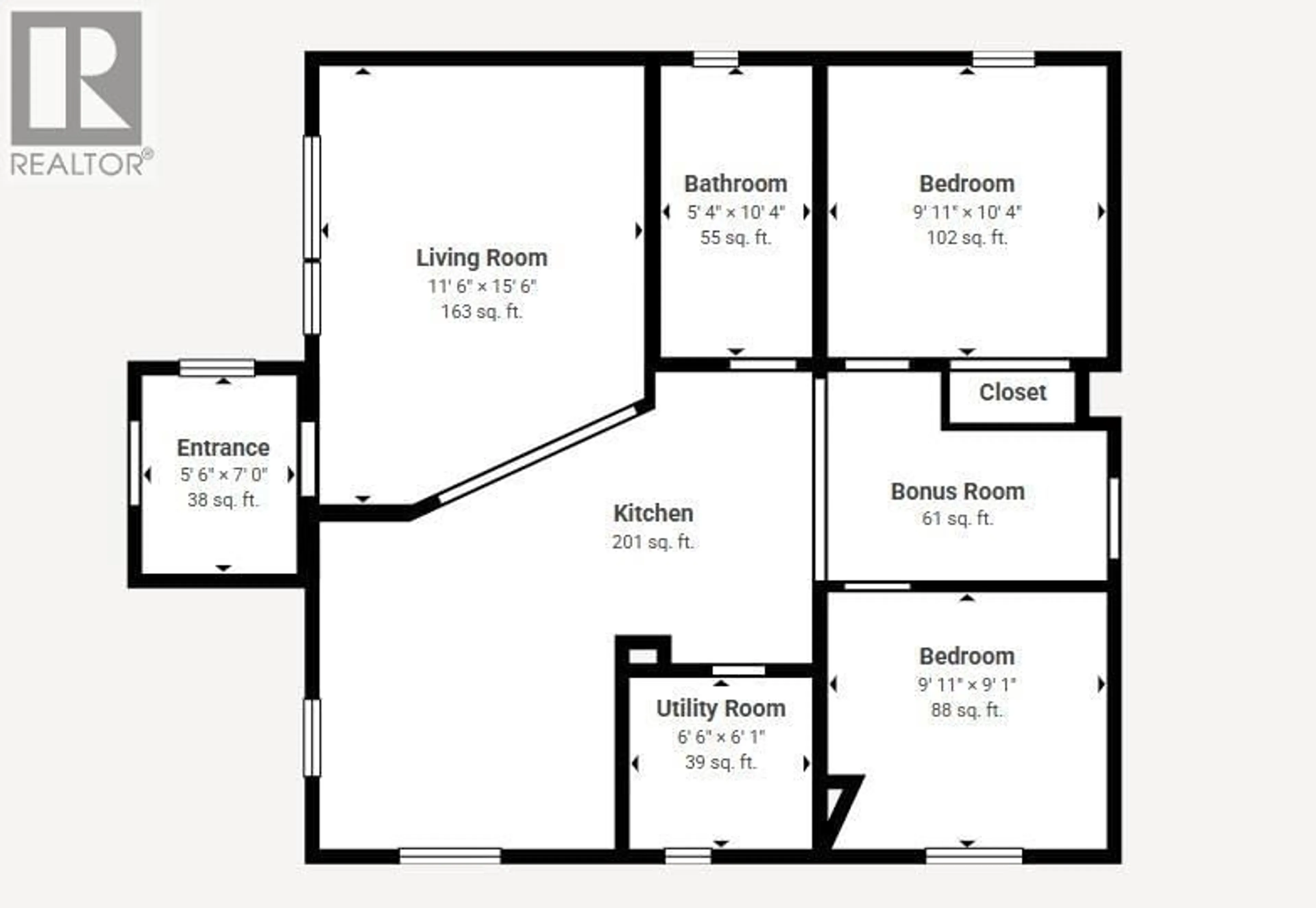 Floor plan for 1154 MARSH ROAD, Quesnel British Columbia V2J6H3