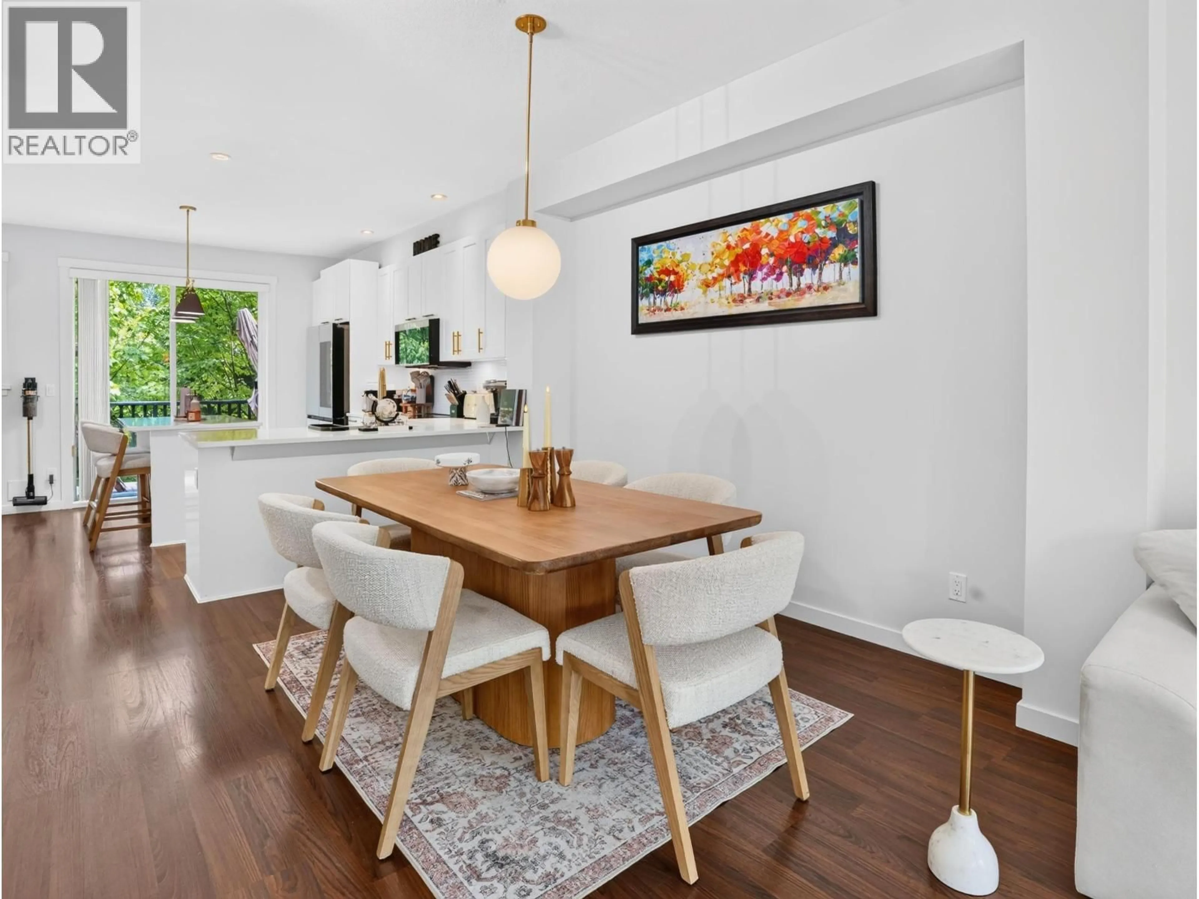 Open concept kitchen, wood/laminate floor for 15 - 1245 HOLTBY STREET, Coquitlam British Columbia V3B0E6
