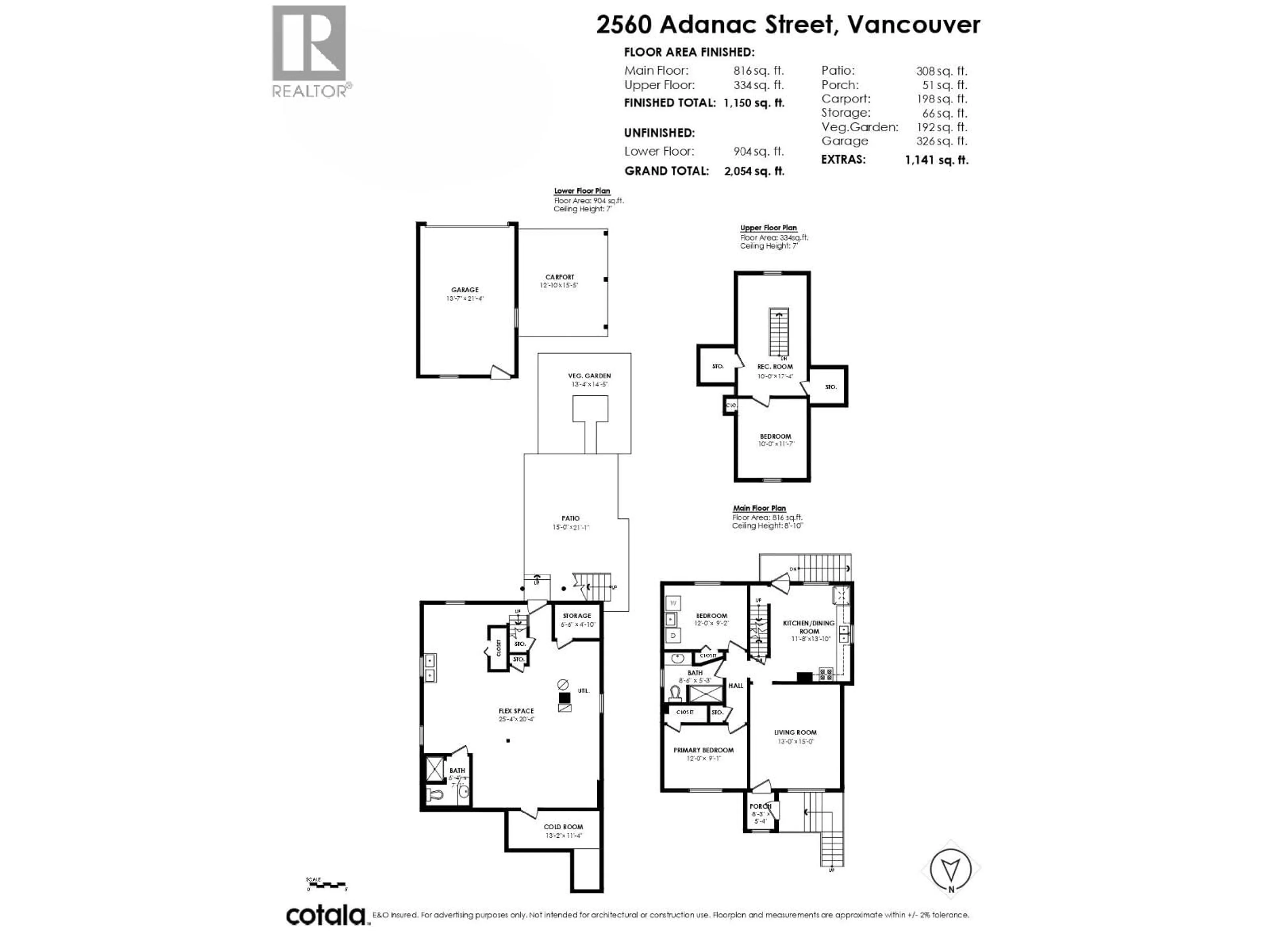 Floor plan for 2560 ADANAC STREET, Vancouver British Columbia V5K2M5