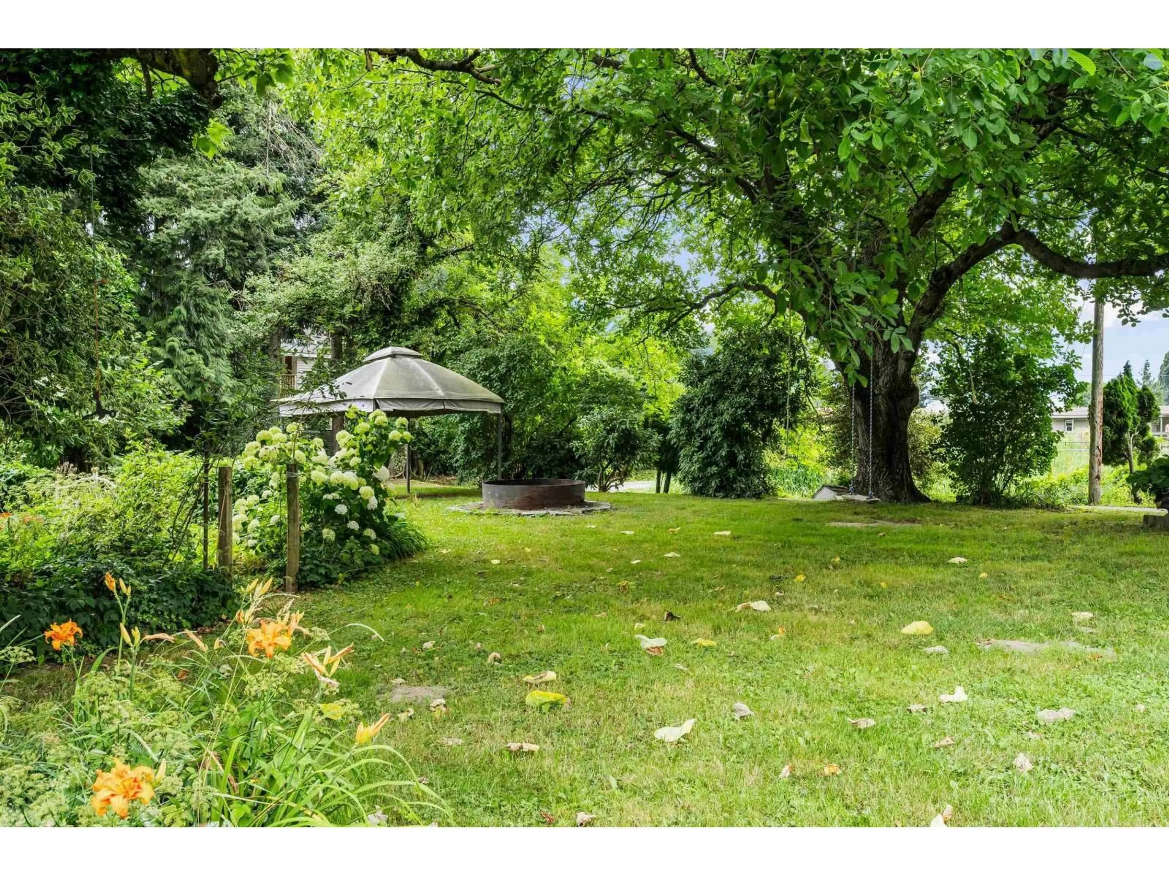 A pic from outside/outdoor area/front of a property/back of a property/a pic from drone, forest/trees view for 41692 HARE AVENUE, Yarrow British Columbia V2R5E9