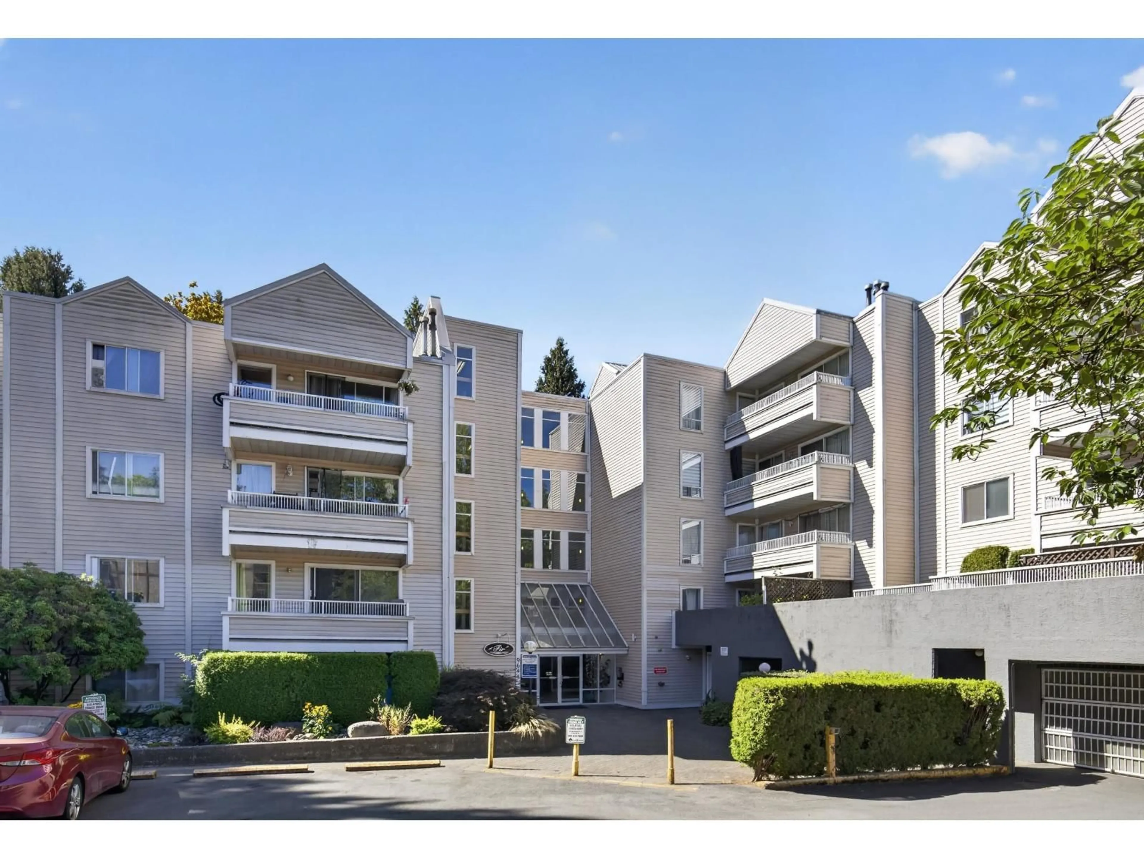 A pic from outside/outdoor area/front of a property/back of a property/a pic from drone, unknown for 505 - 9644 134 STREET, Surrey British Columbia V3T5M3