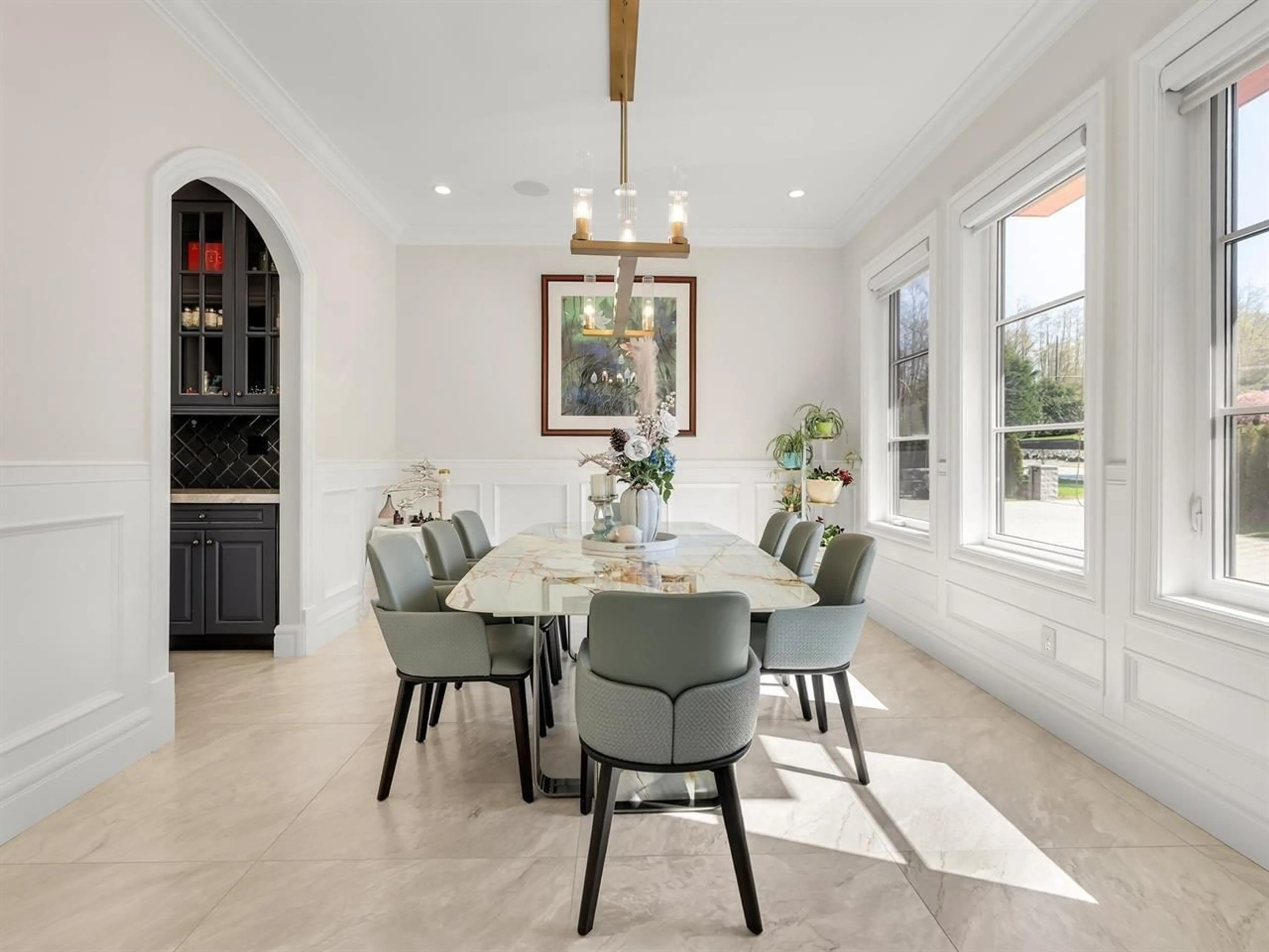 Dining room, ceramic/tile floor for 16375 30B AVENUE, Surrey British Columbia V3S0E3