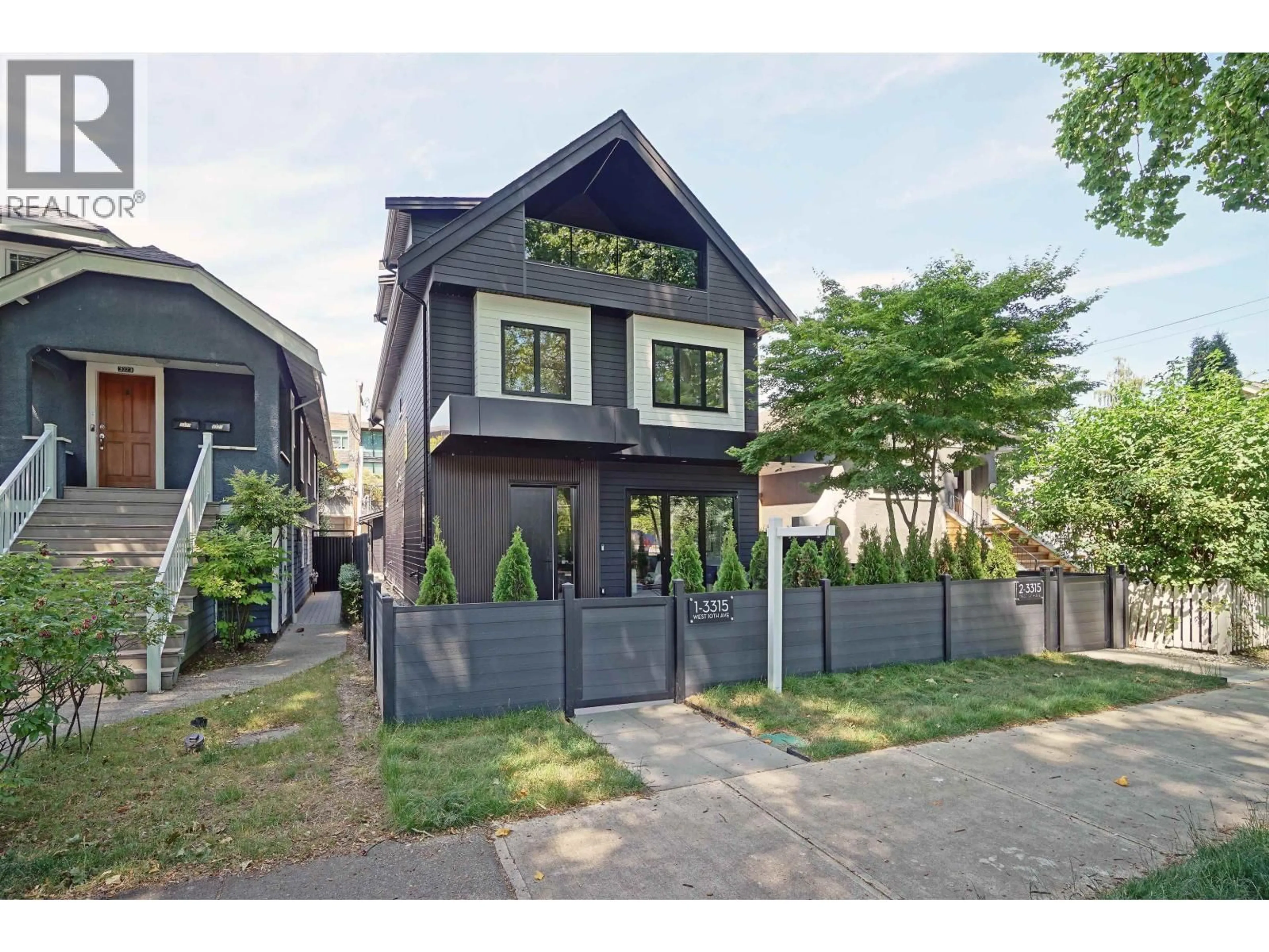 Home with brick exterior material, street for 1 - 3315 10TH STREET, Vancouver British Columbia V6R2E5